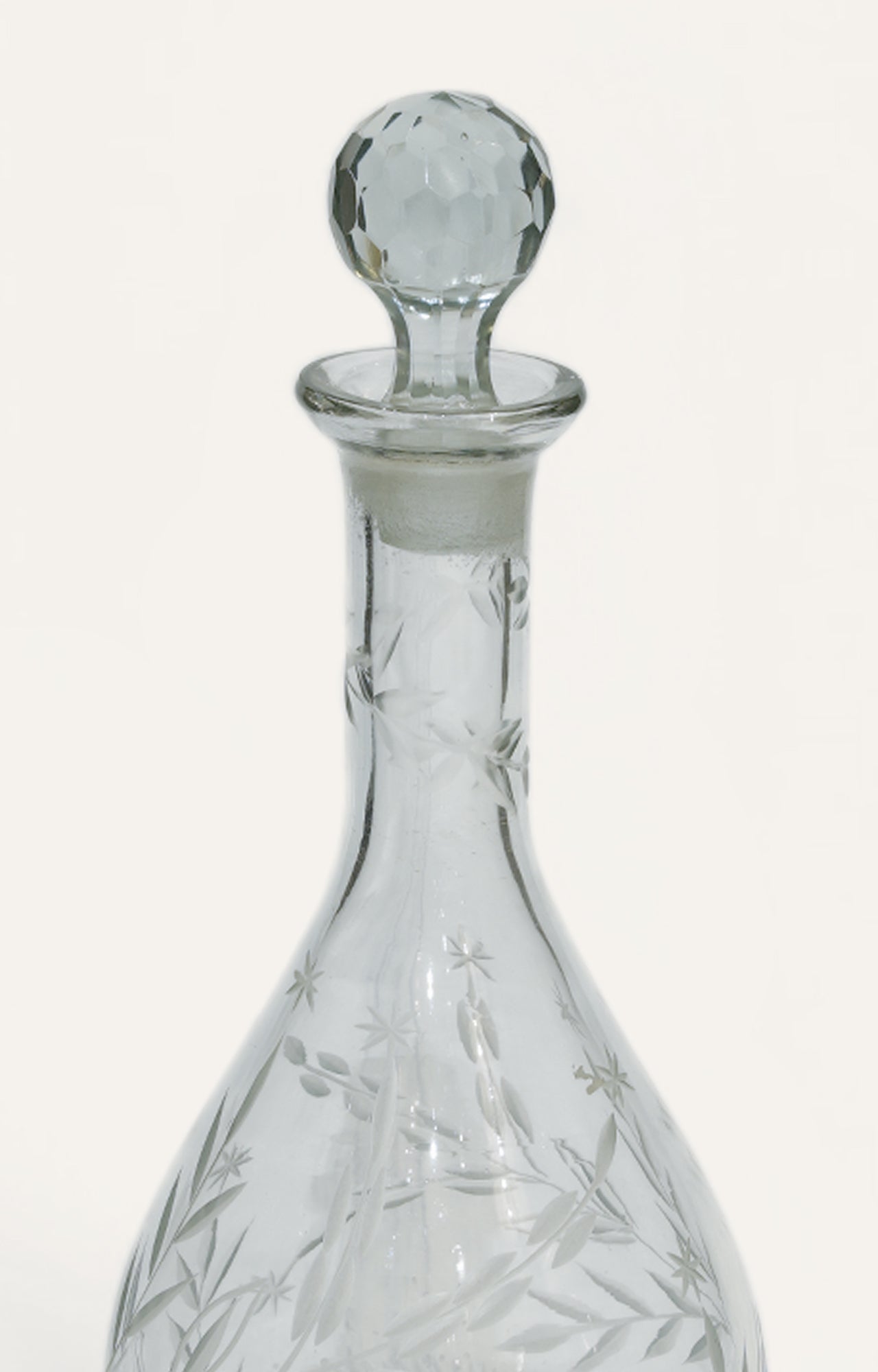 Helios Transparent Glass Decanter