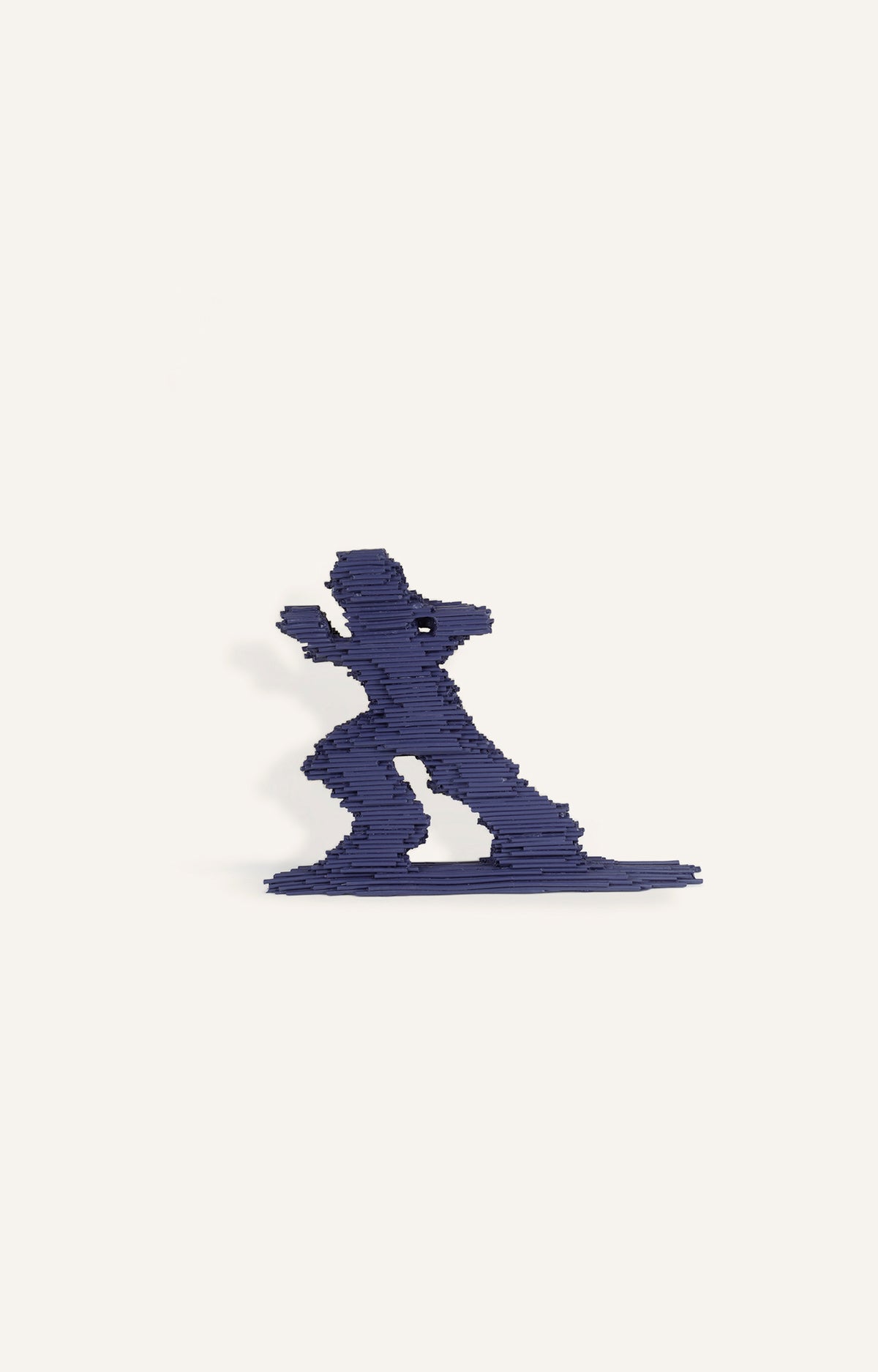 dynamic running man figurine for tabletop styling