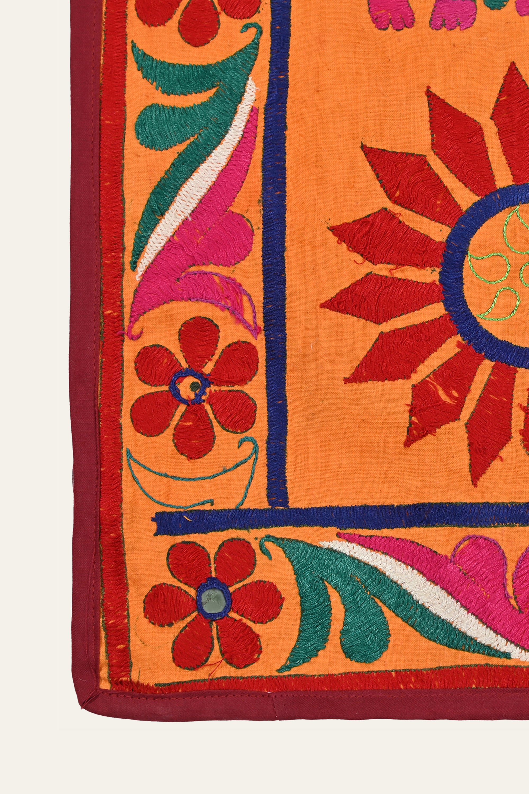 elephant textile wall art