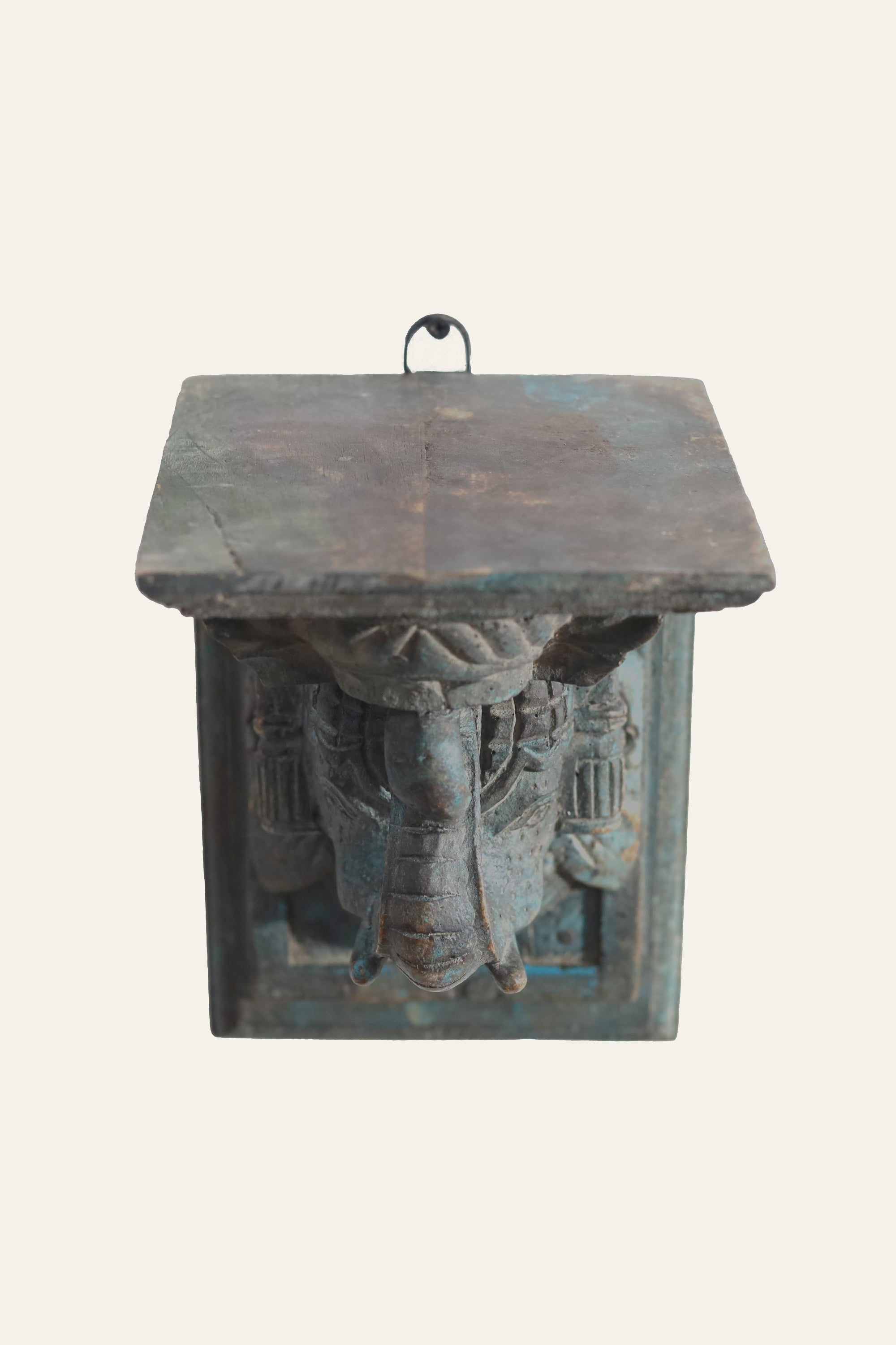 elephant wooden wall decor bracket
