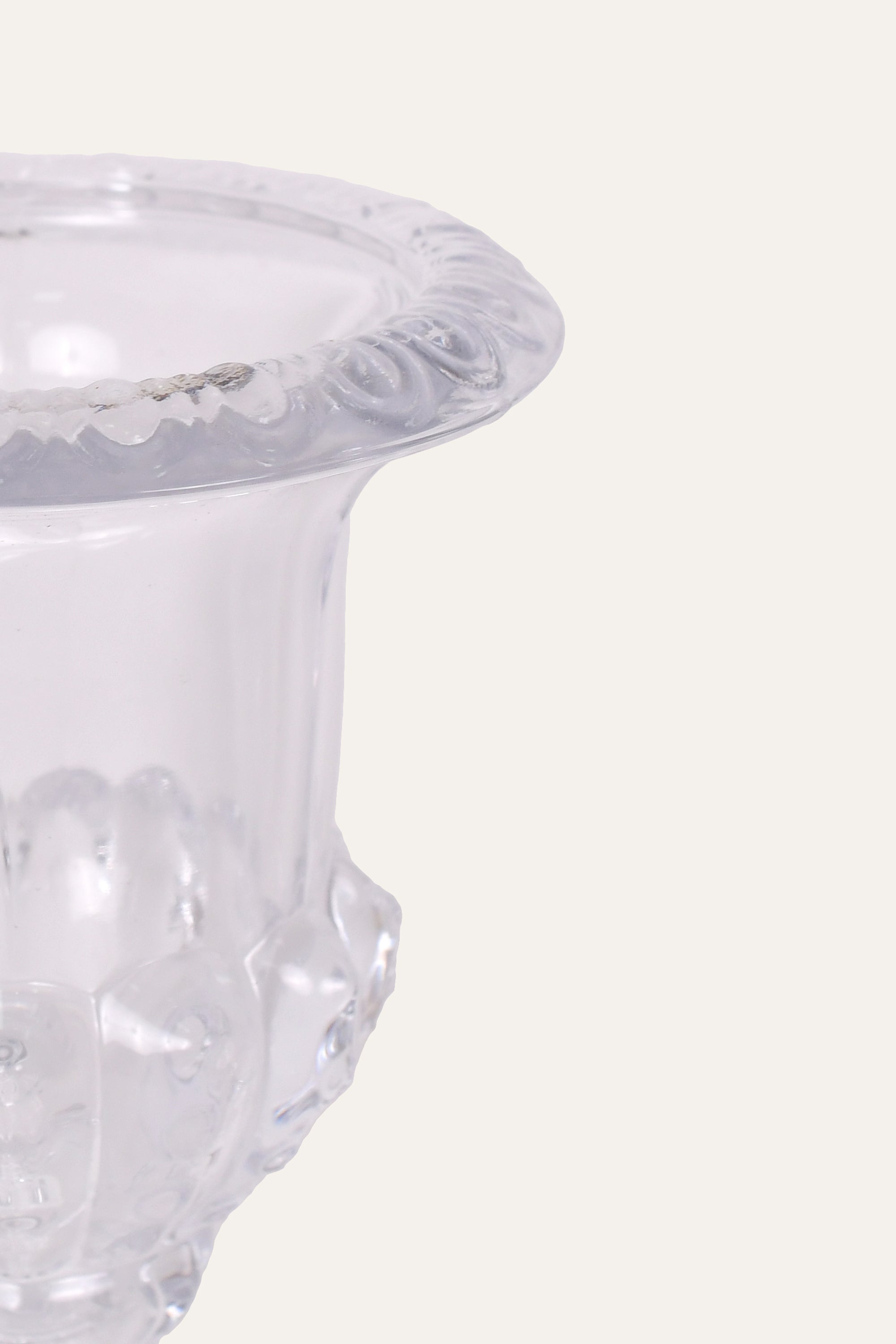 embossed candle holder for dining table styling
