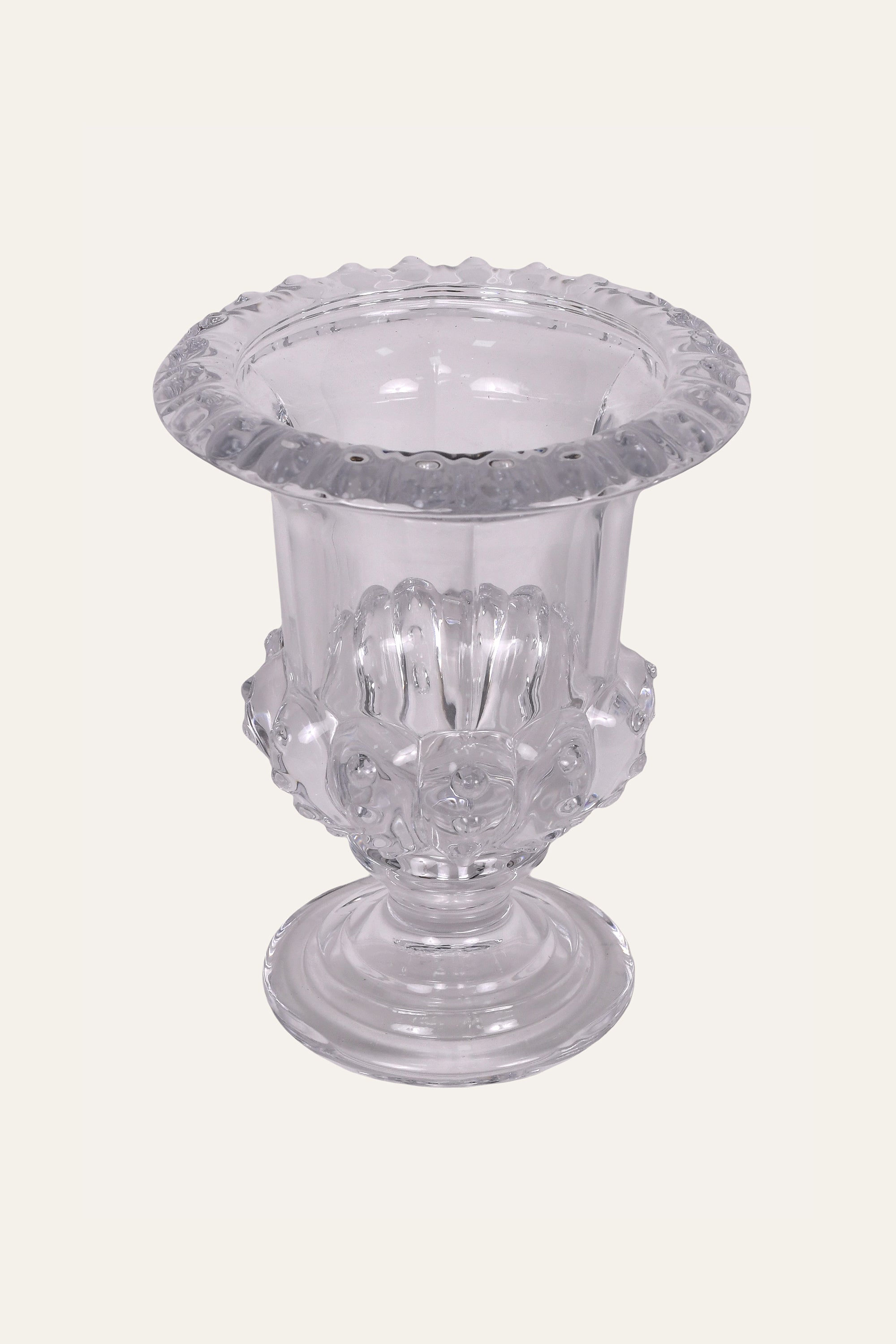 embossed candle holder for festive table styling