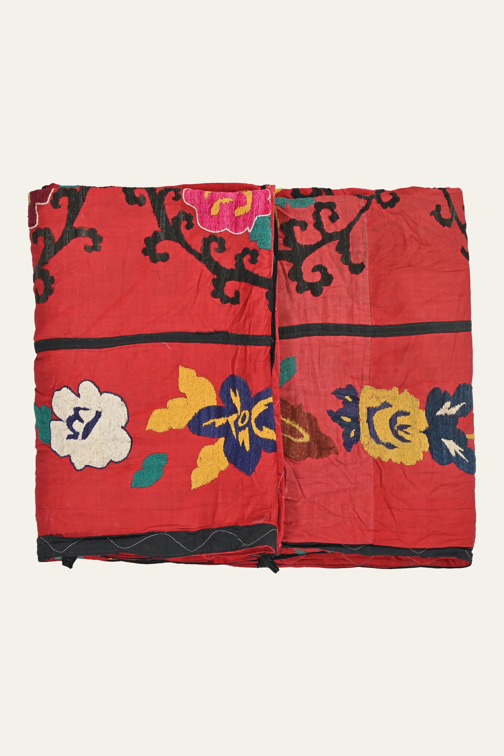 floral Suzani wall hanging