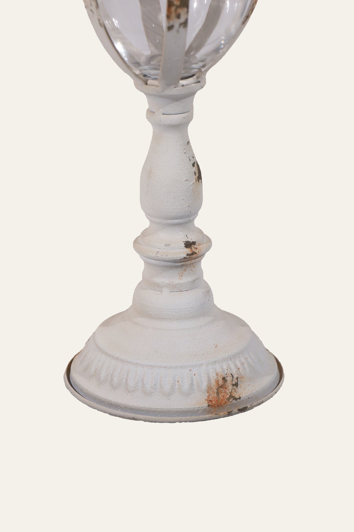 glass candle stand