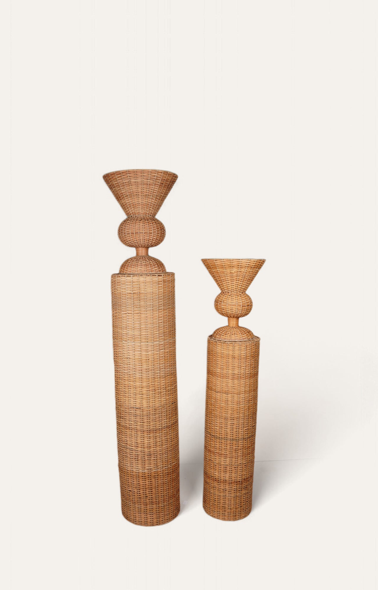 Cane Column Home Decor