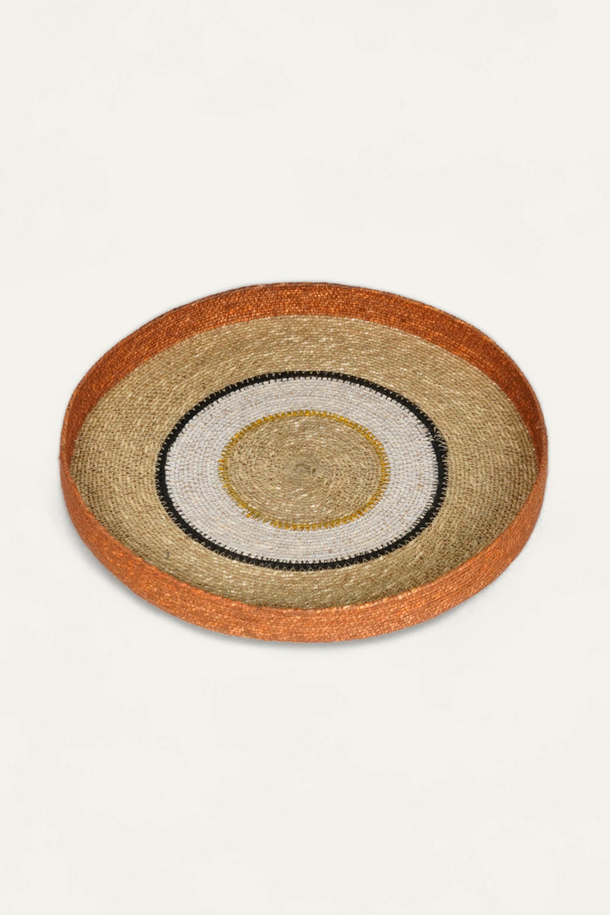 handwoven seagrass tray for home decor