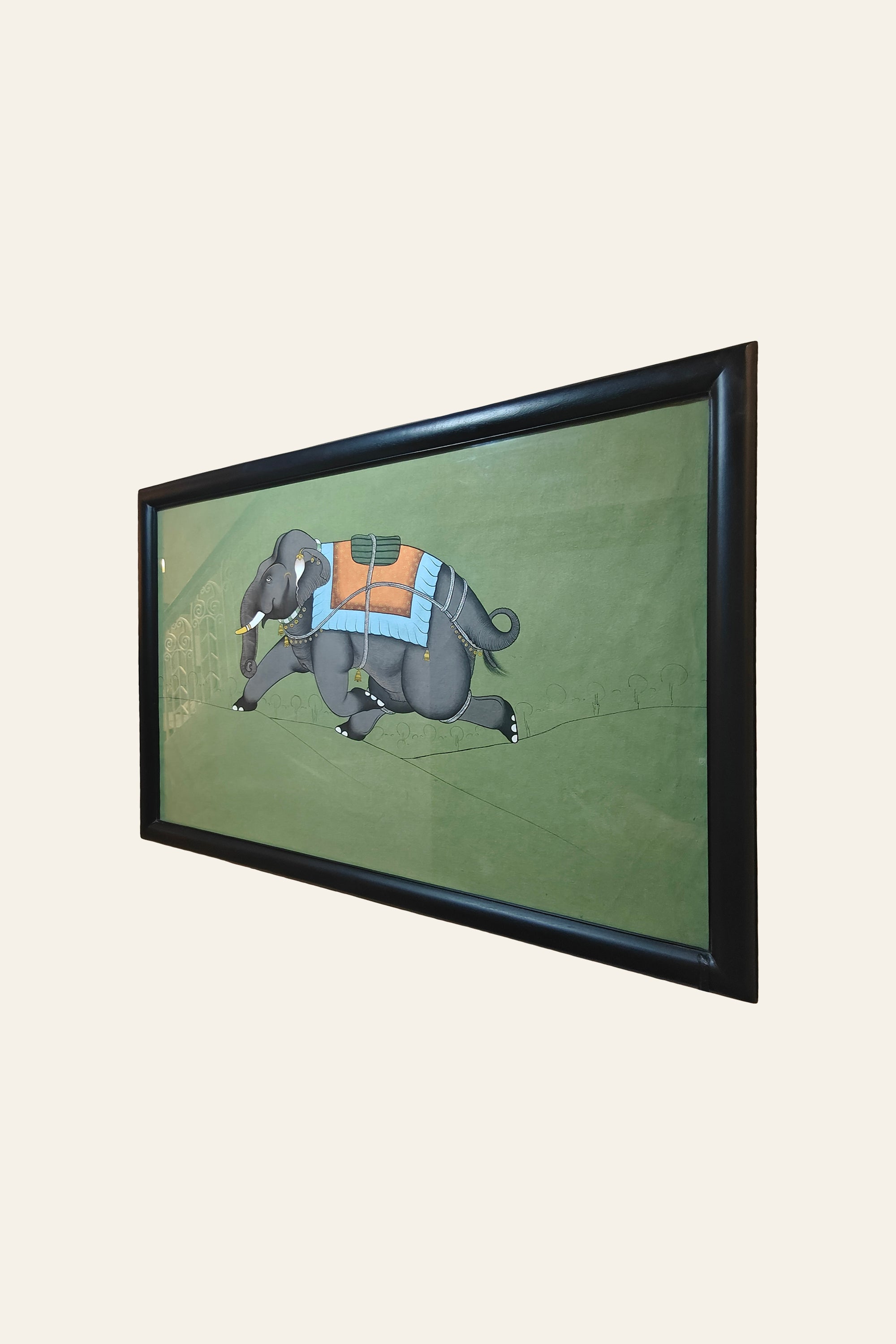 heritage inspired elephant painting