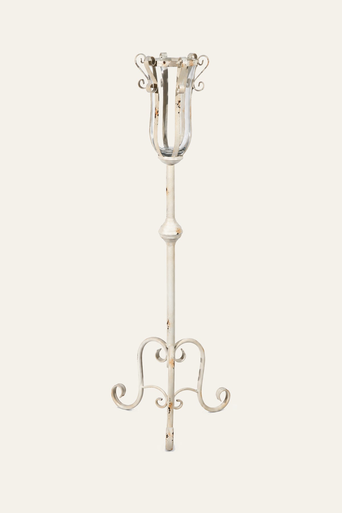 hurricane floor candle holder