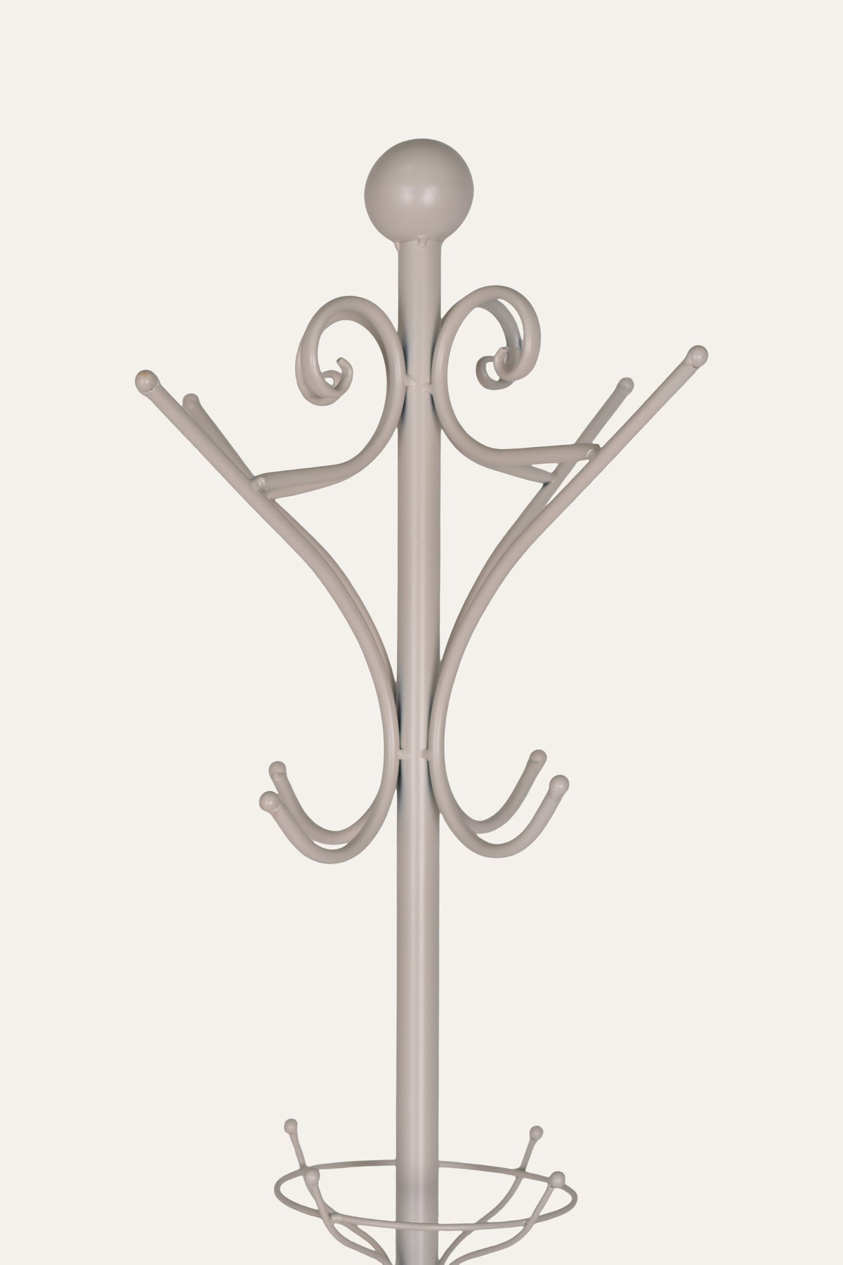 iron floor coat stand