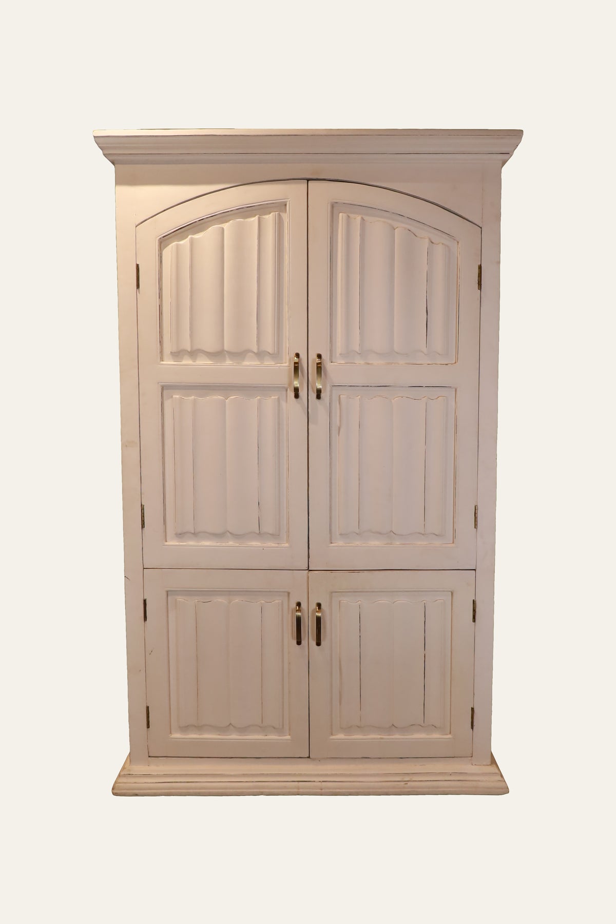 large white 4 door wardrobe for kids bedroom