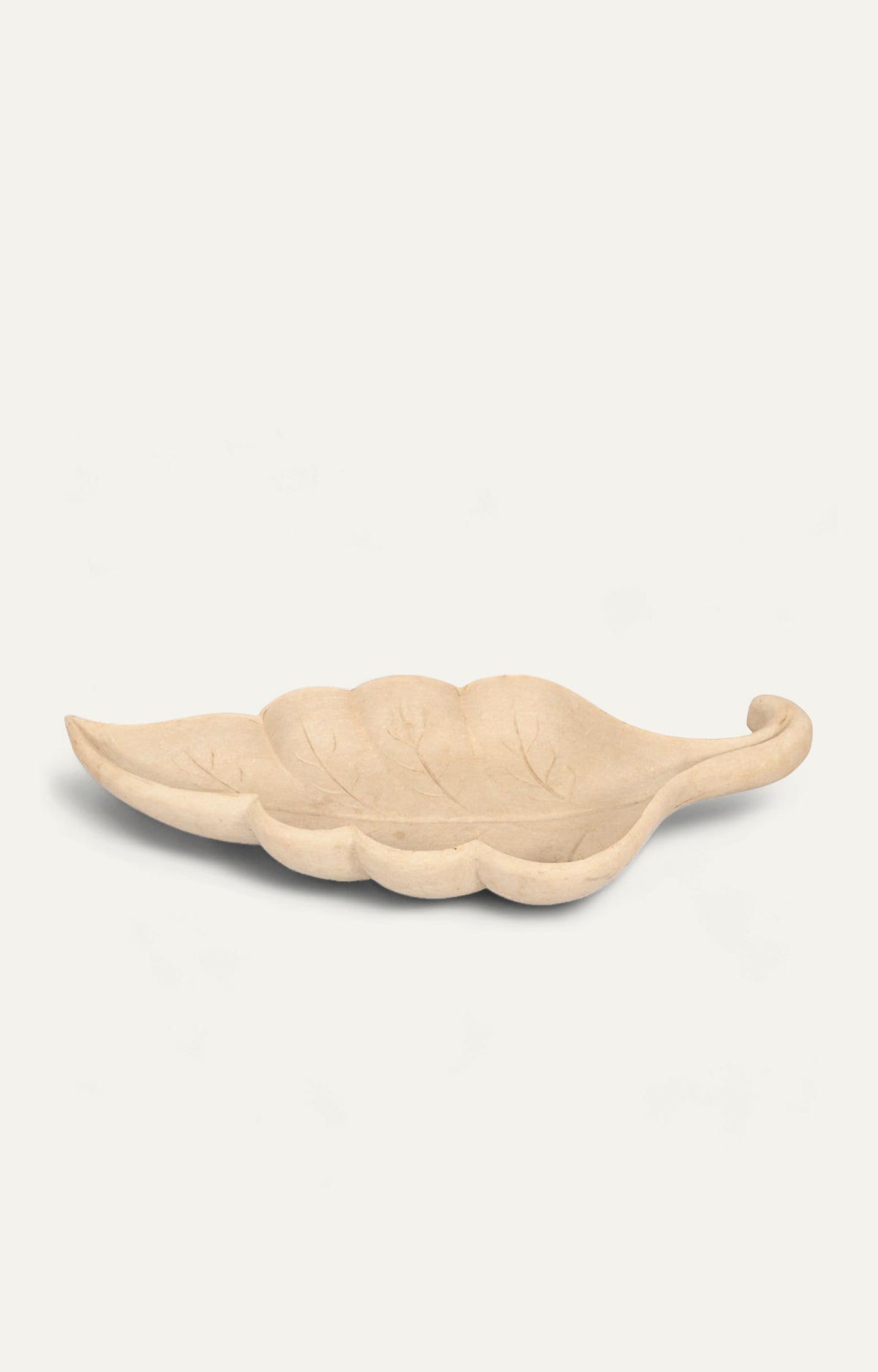 leaf concrete tray for home decor