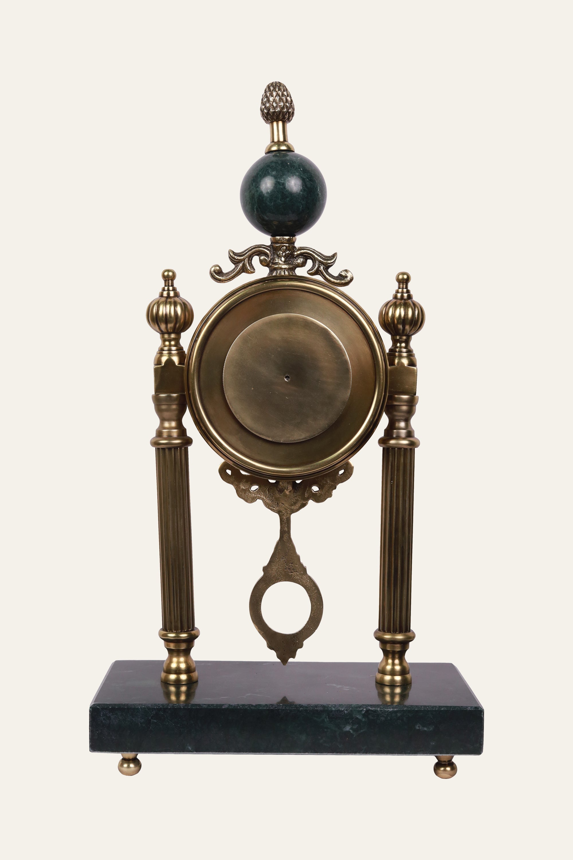 luxury antique style table clock