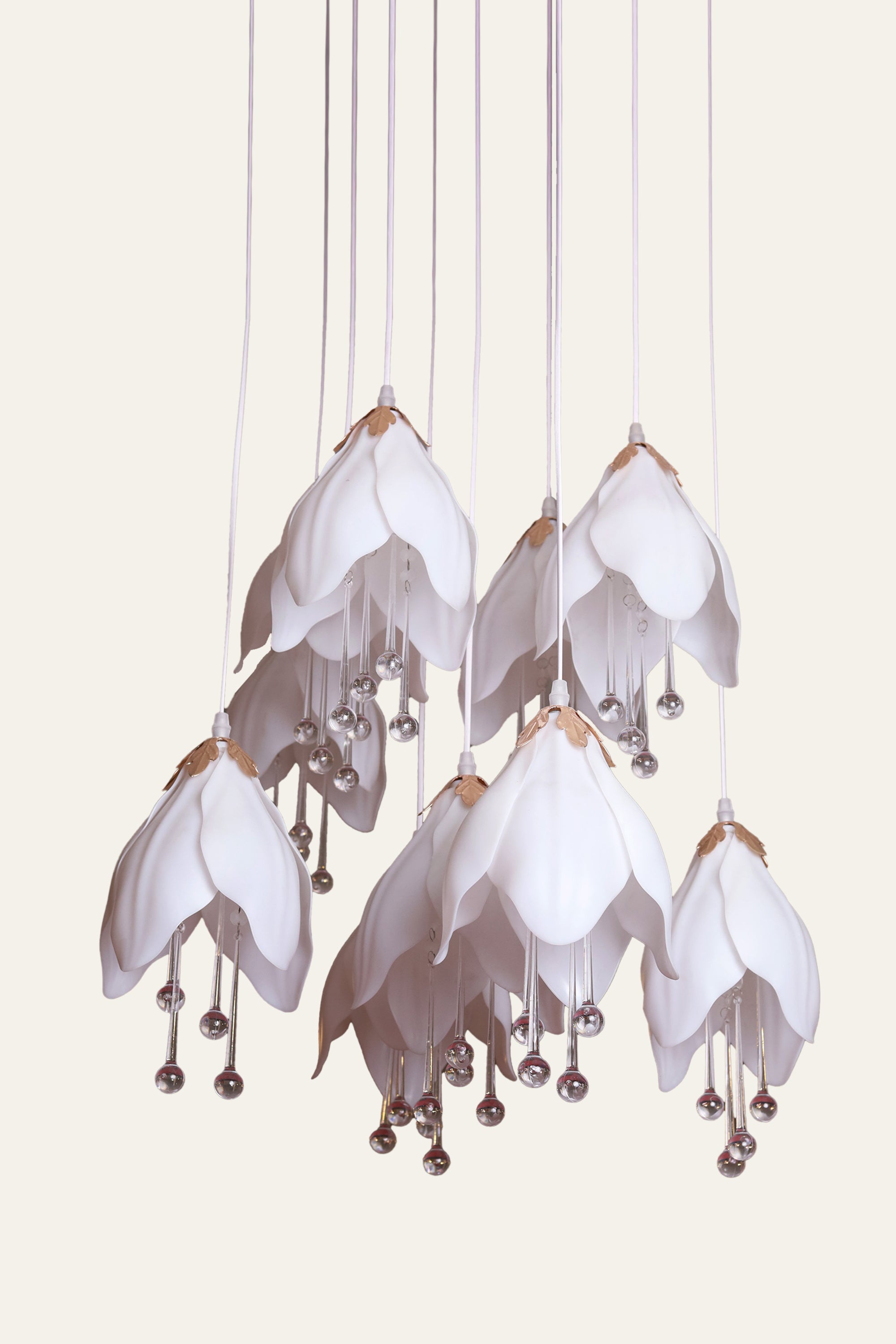 luxury cluster chandelier for foyer decor