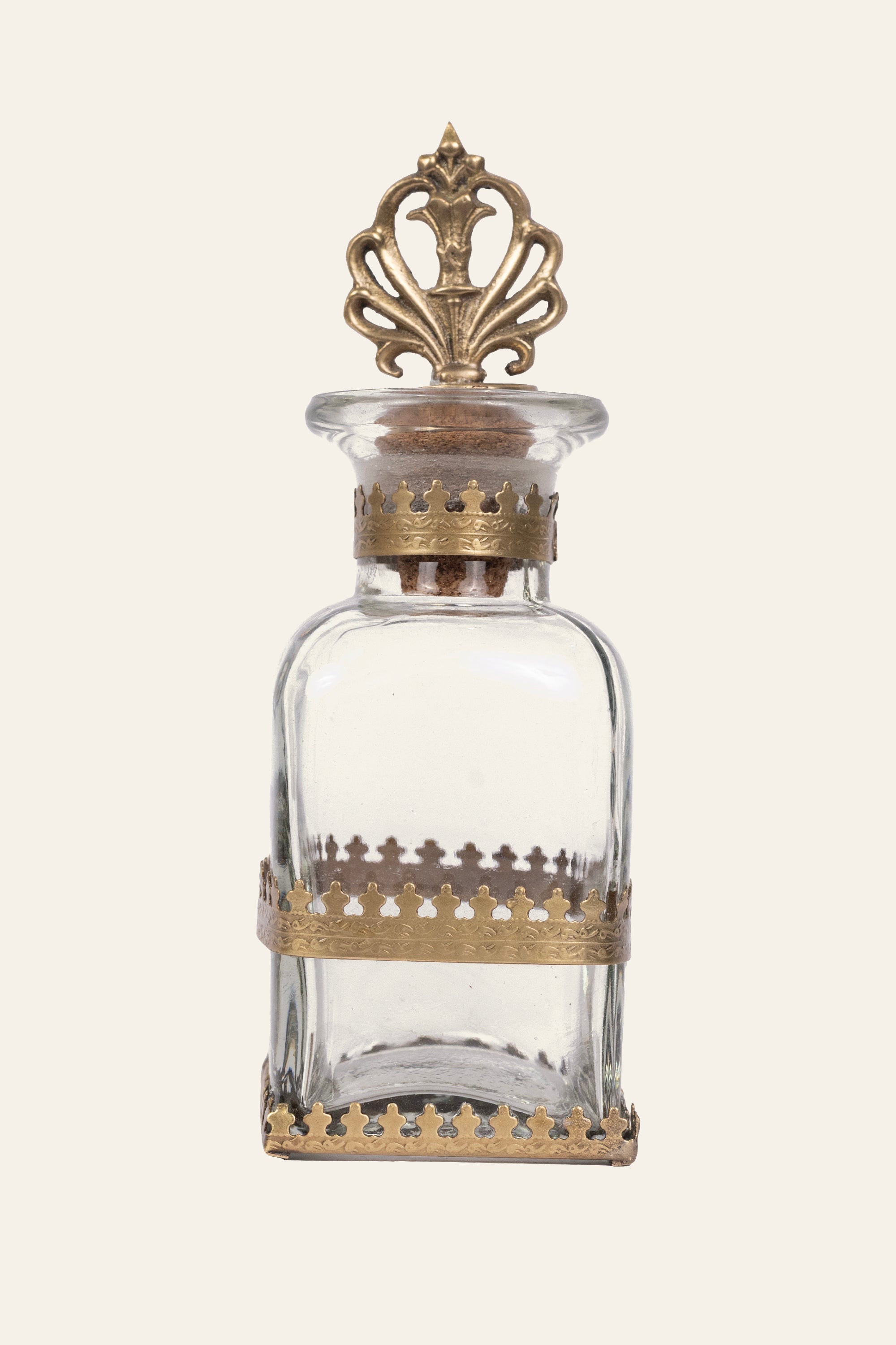 luxury glass bottle for home decor
