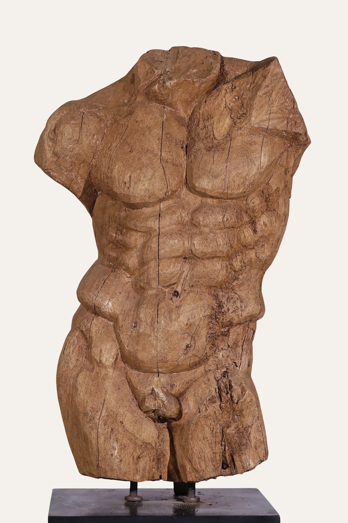 male torso sculpture