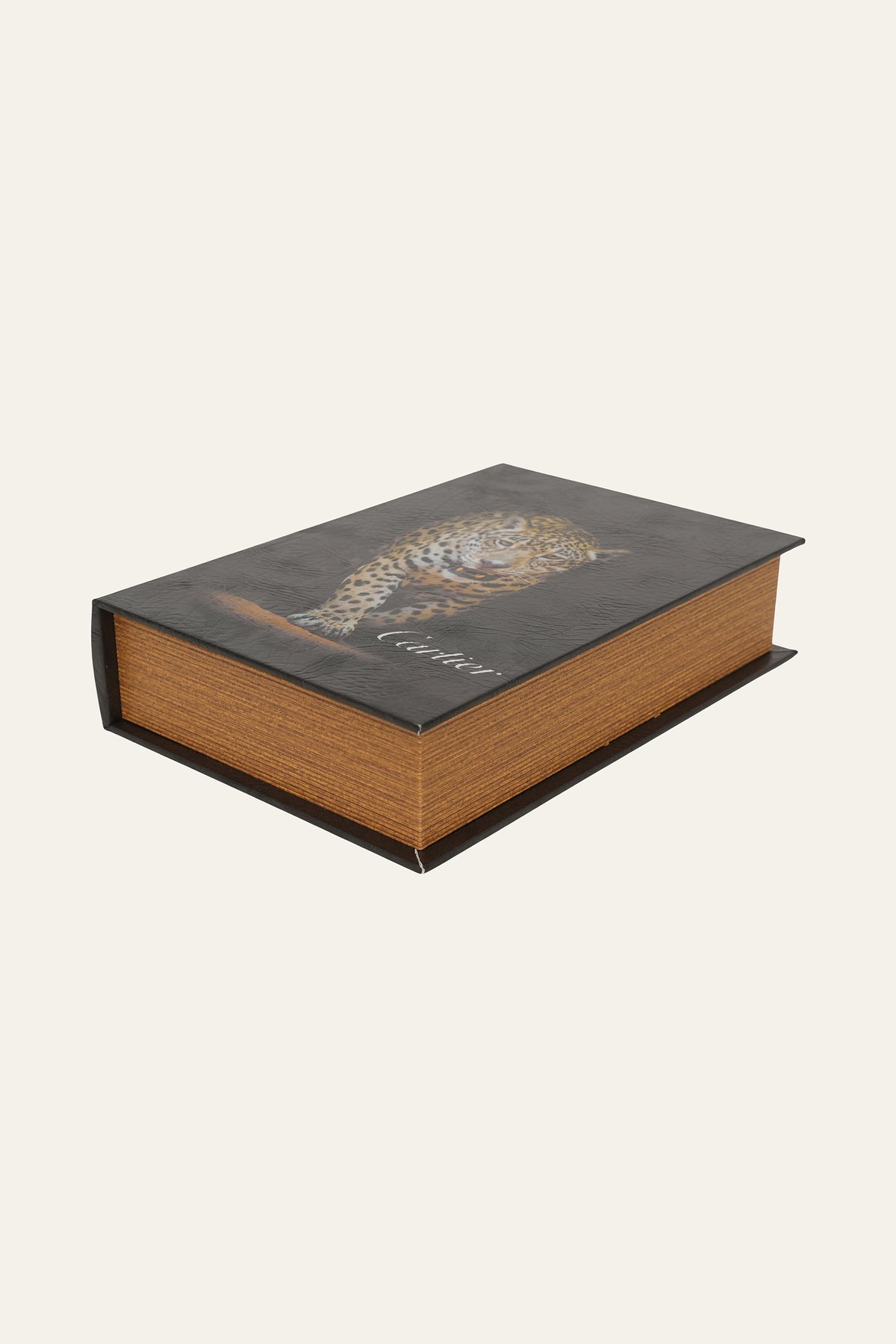 medium black luxury book storage box for home