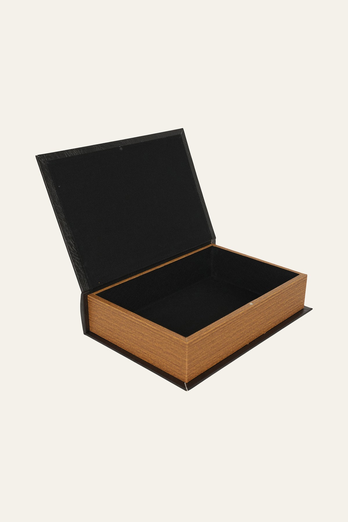 medium decorative book box for shelf styling