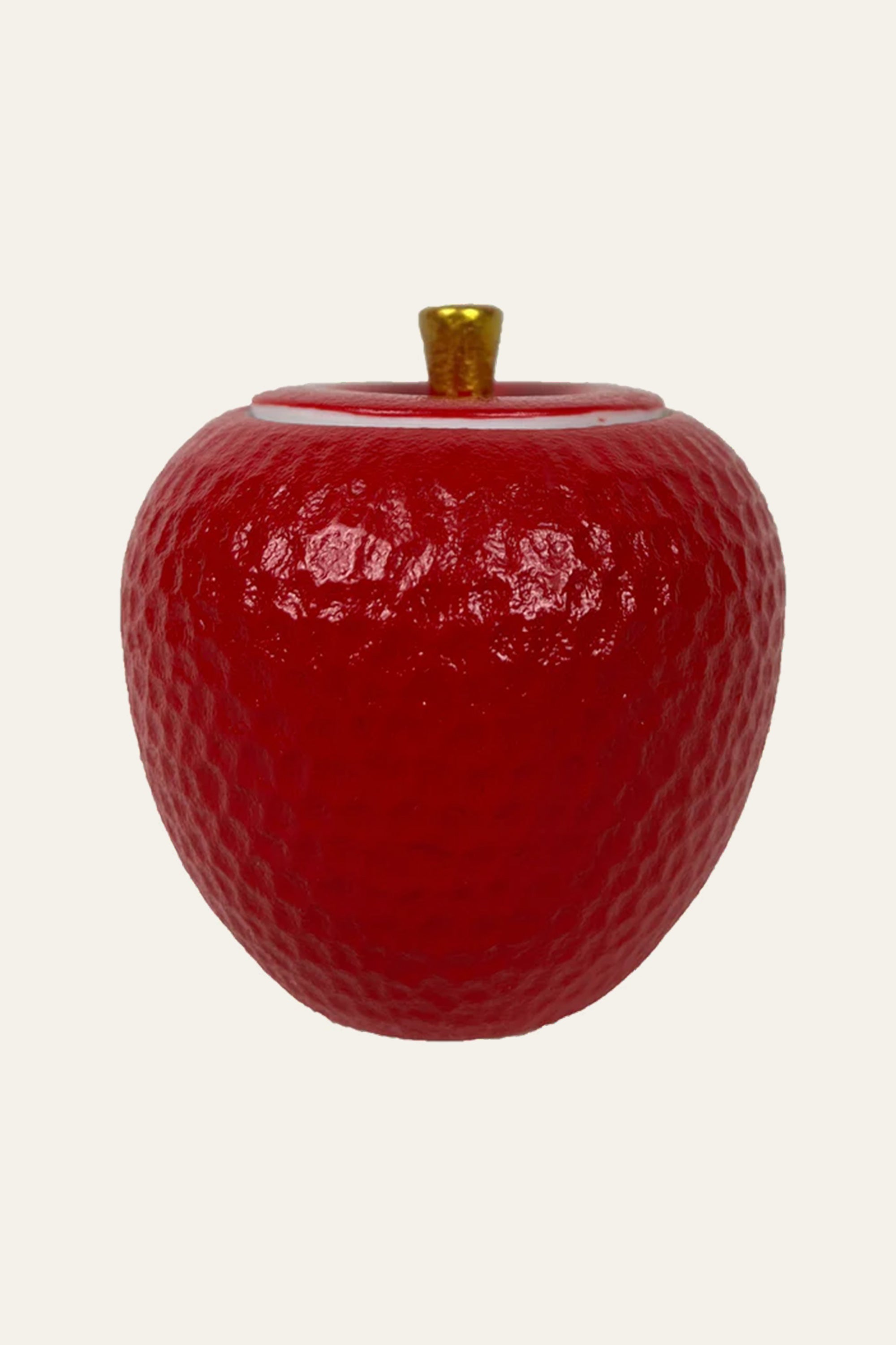 orchard scented fruit shape candle