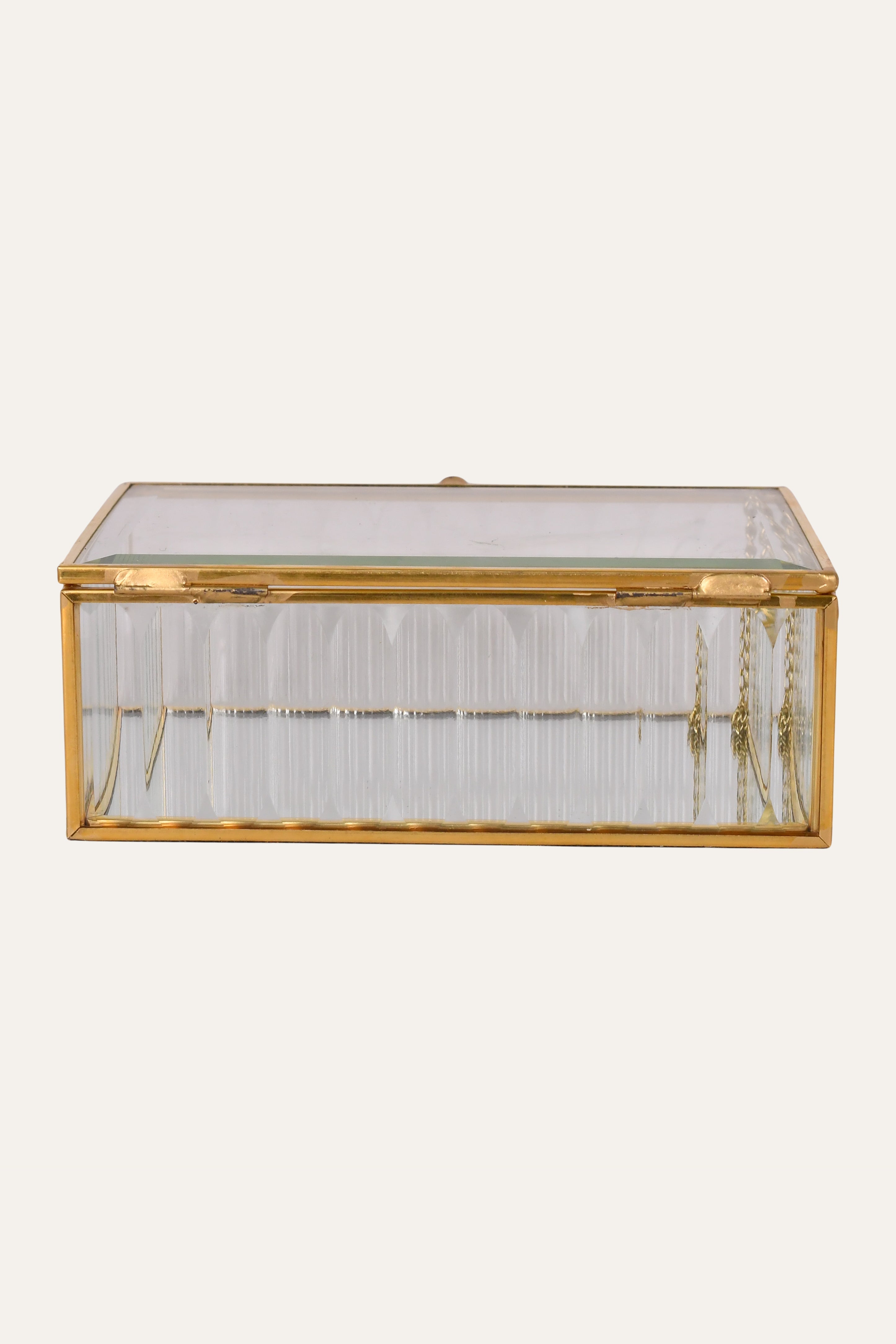 premium glass organizer décor