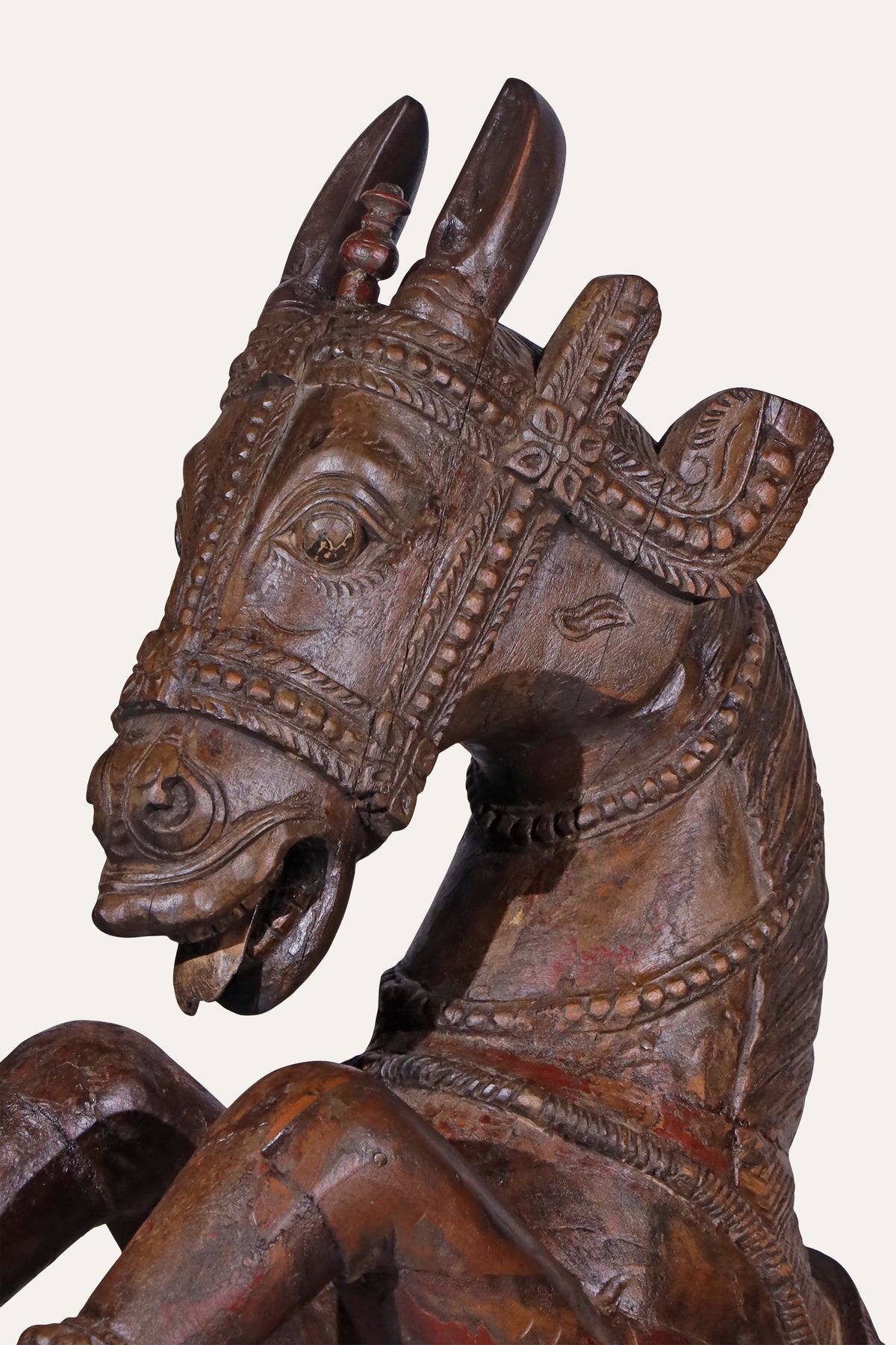 rearing horse sculpture