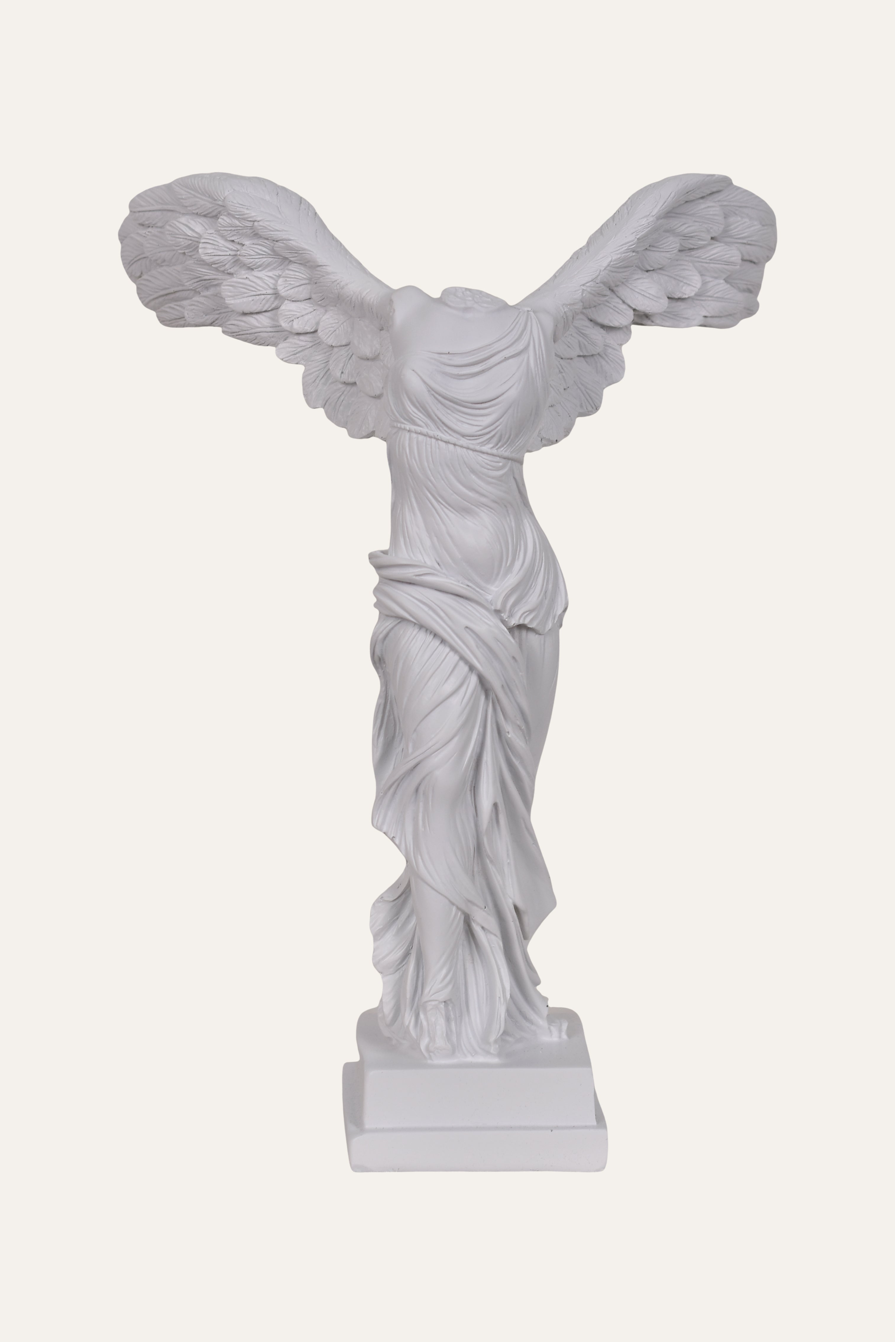 resin winged angel sculpture