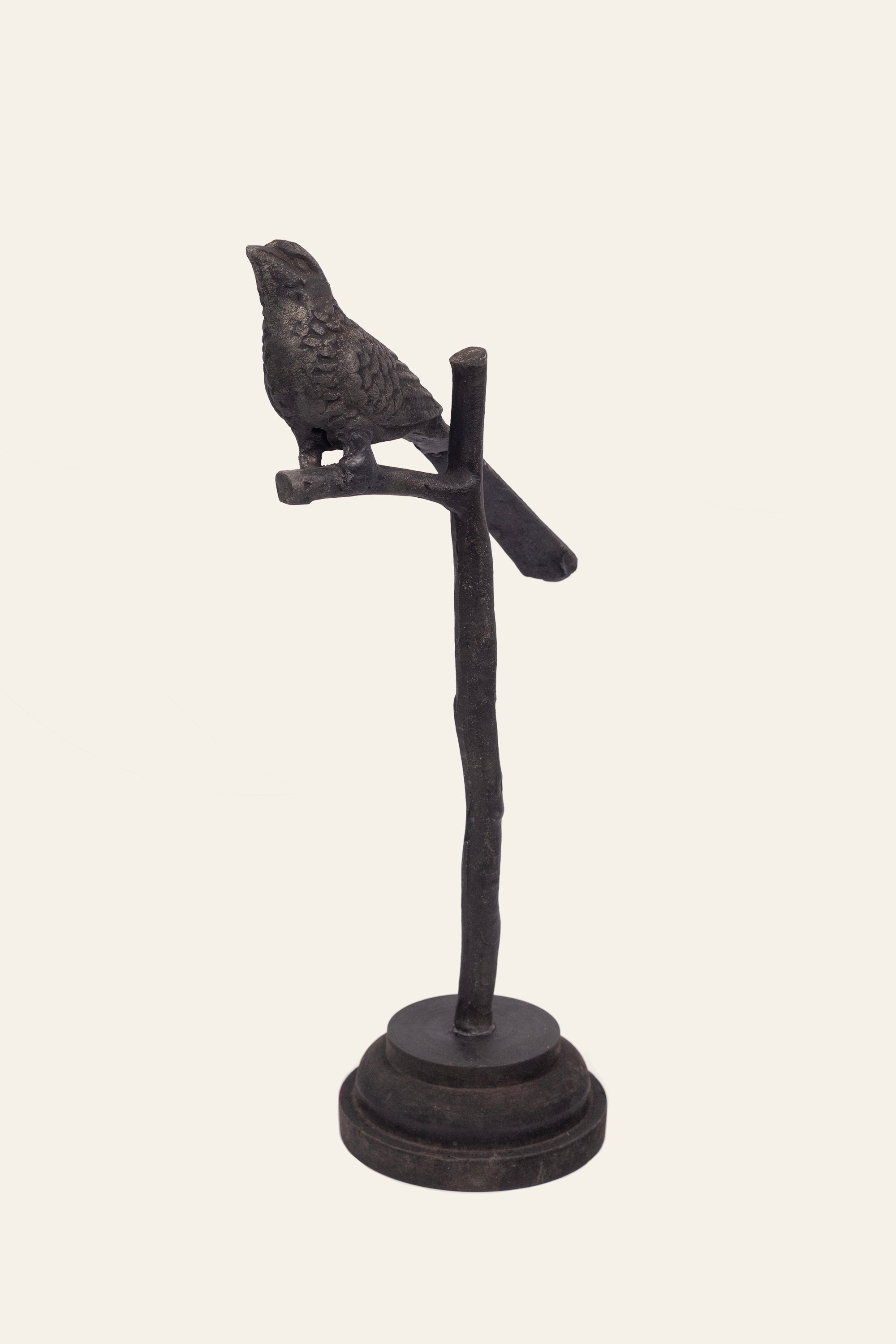 rustic bird branch sculpture