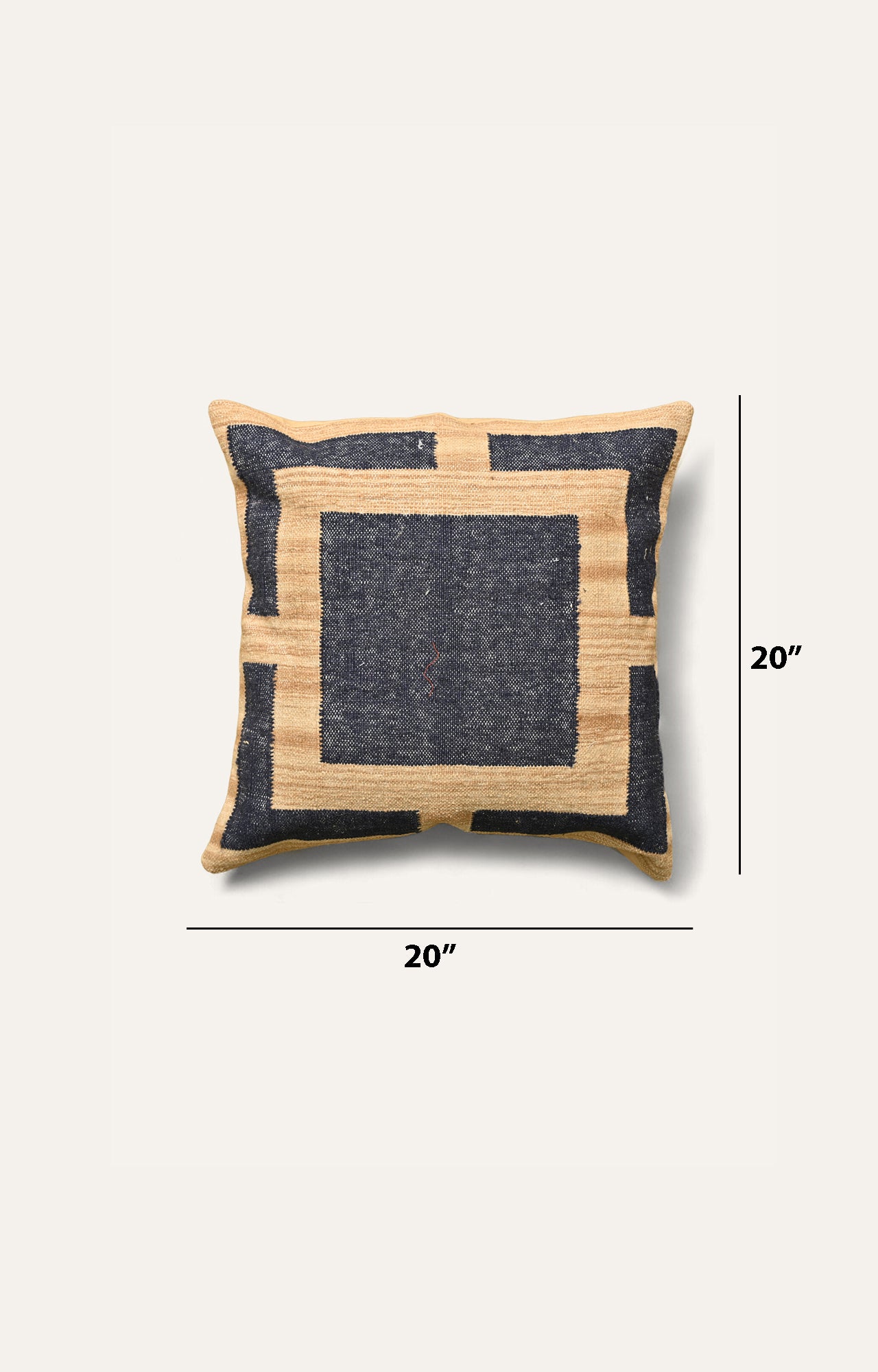 Khadi brick and clue cushion covers