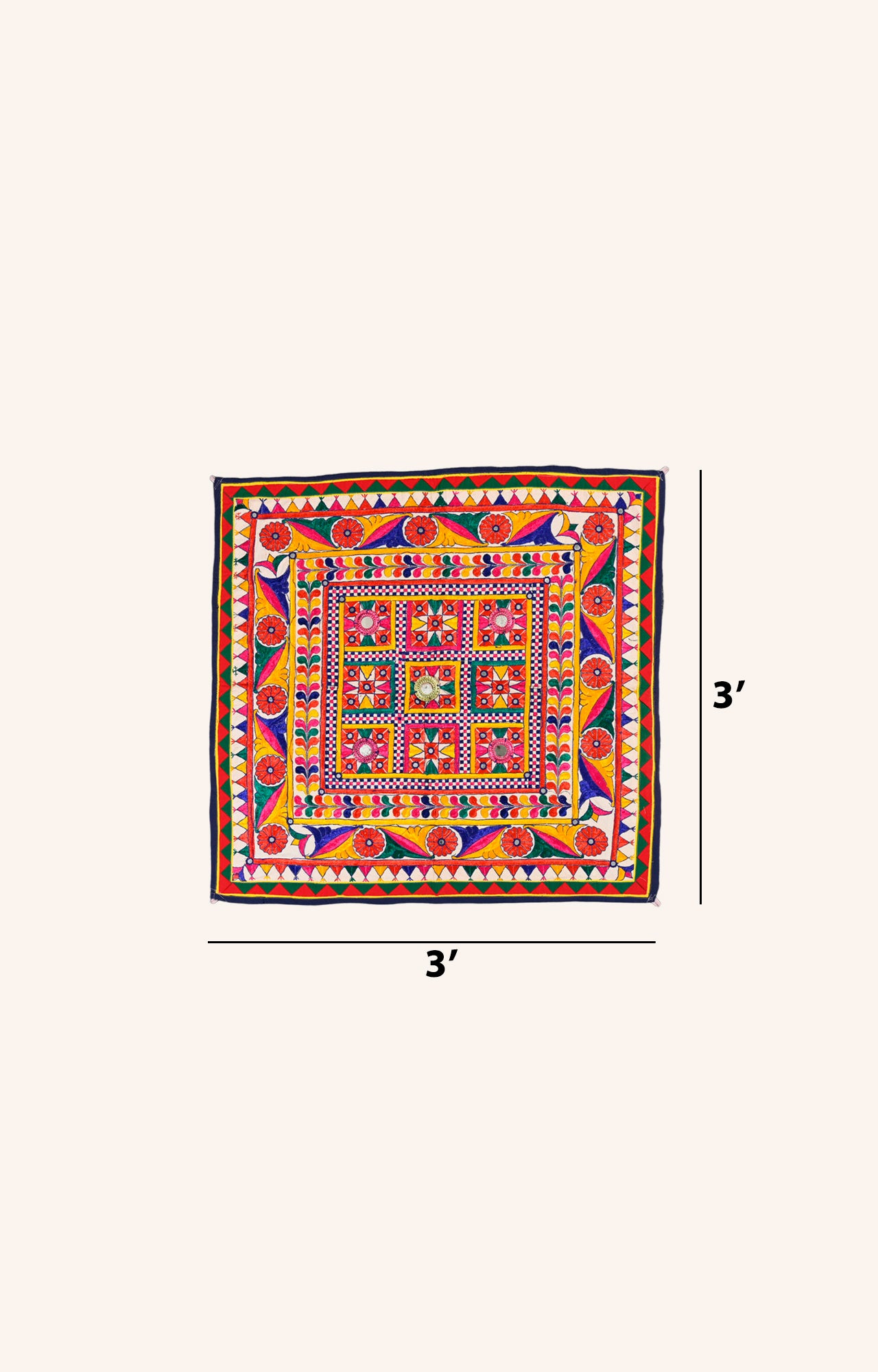 Vibrant Kutch Tapestry