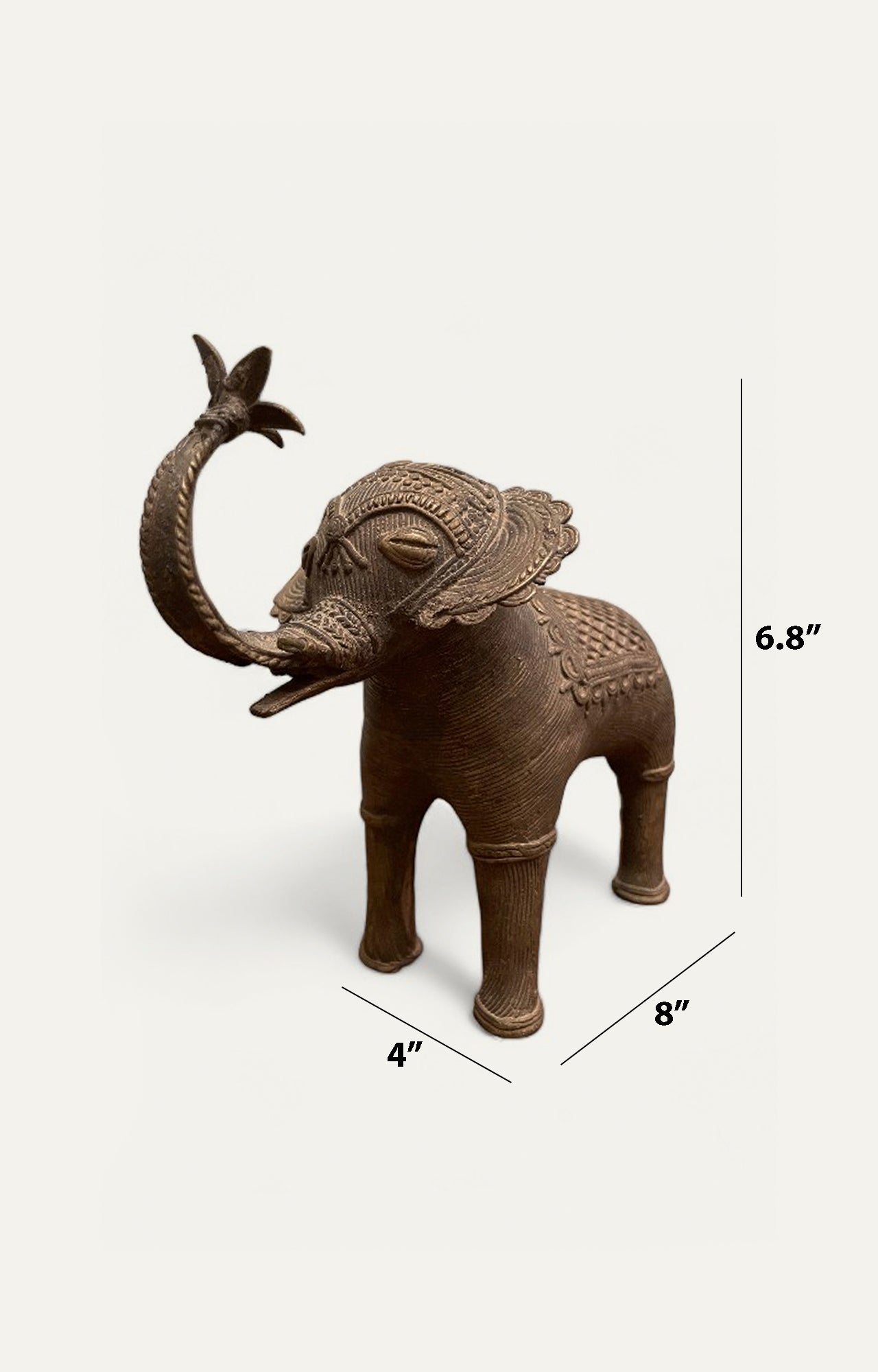 Bastar Dhokra Art Elephant