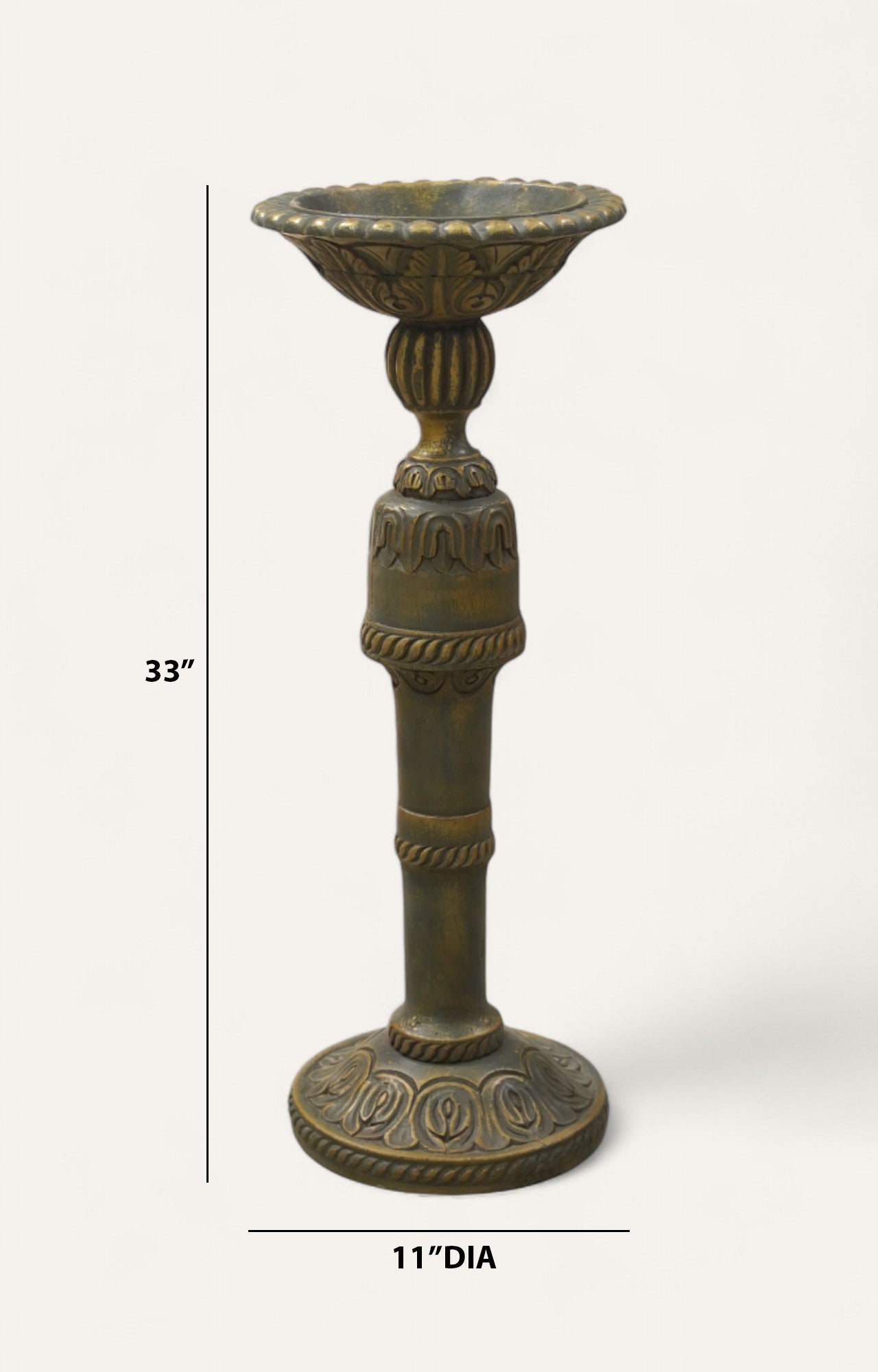 Classical Wooden Candle Holder
