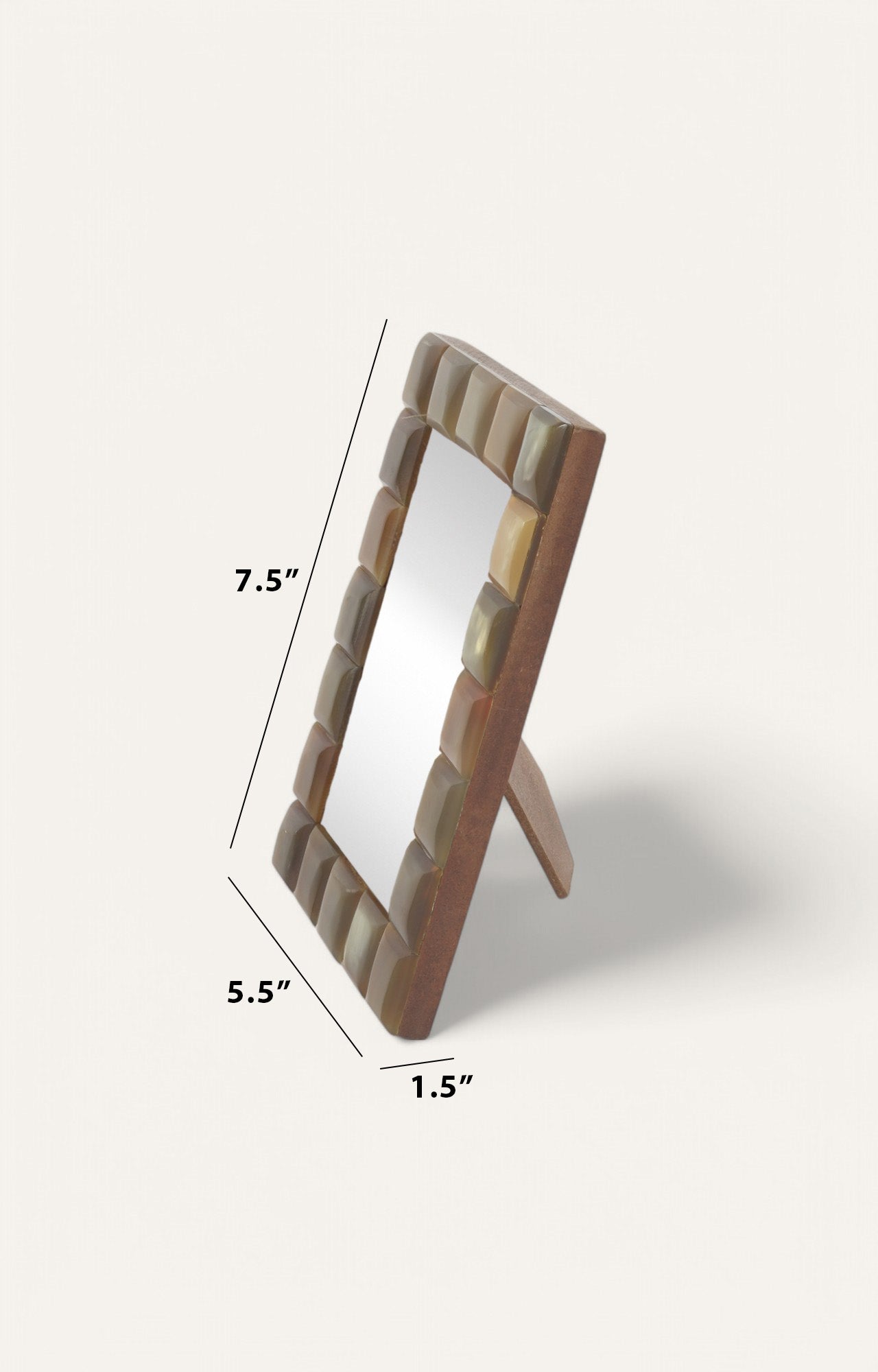 Decorative  Resin and Bone Countertop Photo Frame