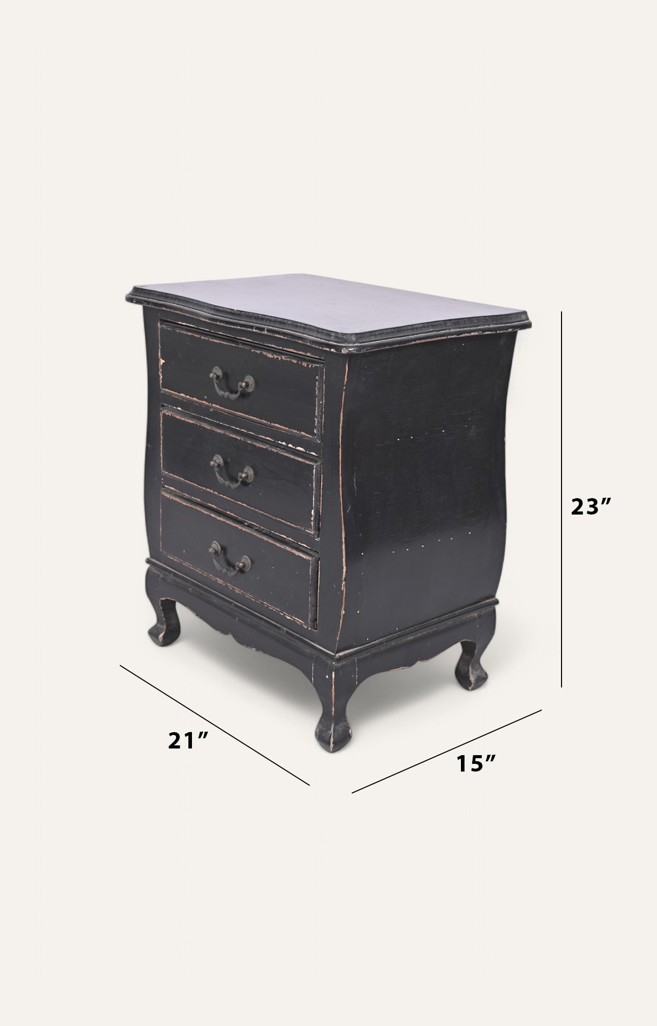 3-Drawer Night Stand