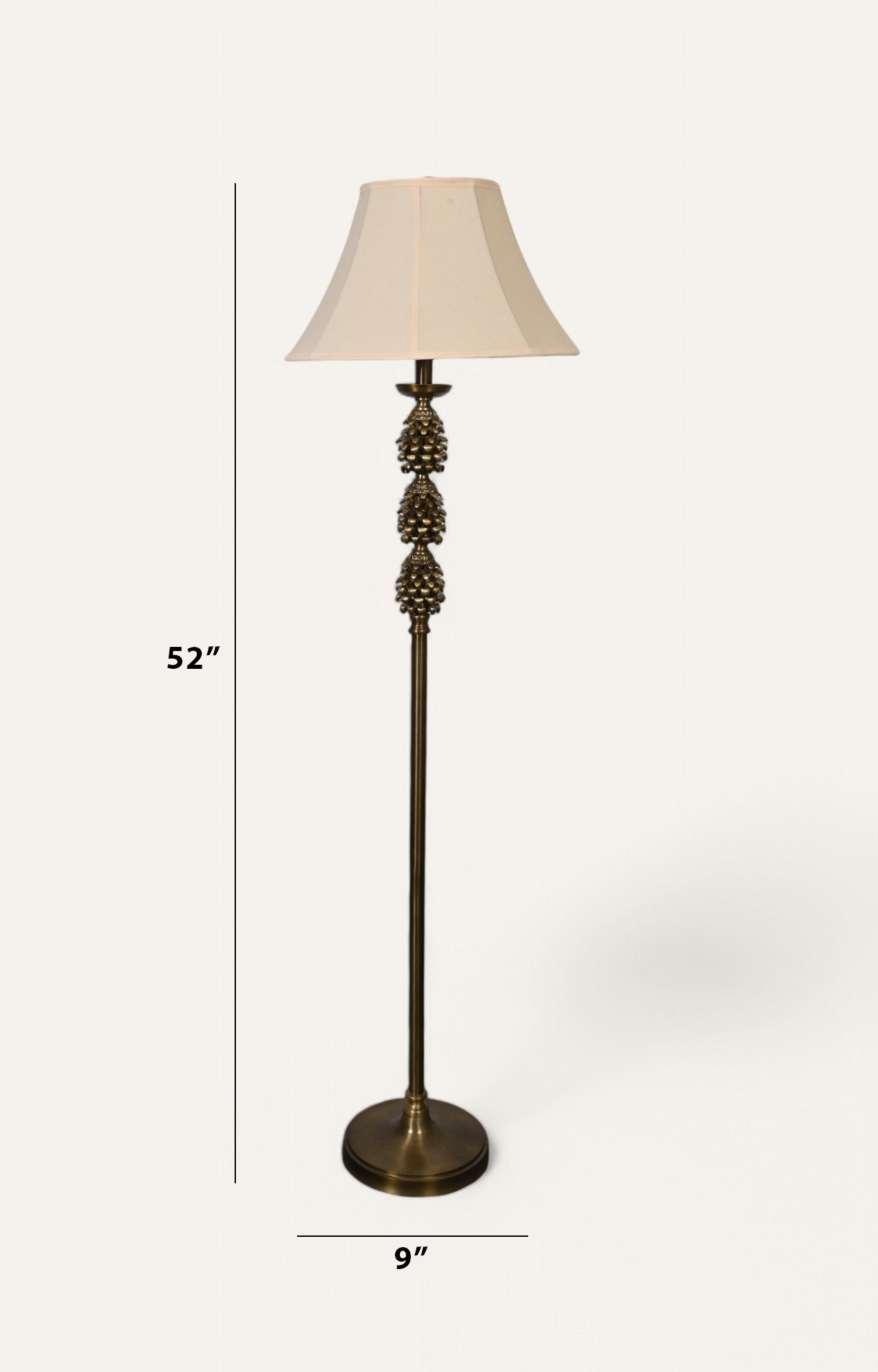 Metal Monterey Floor Lamp