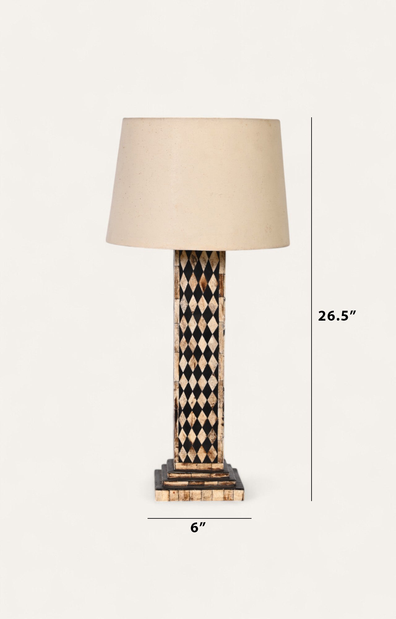 Bone table lamp