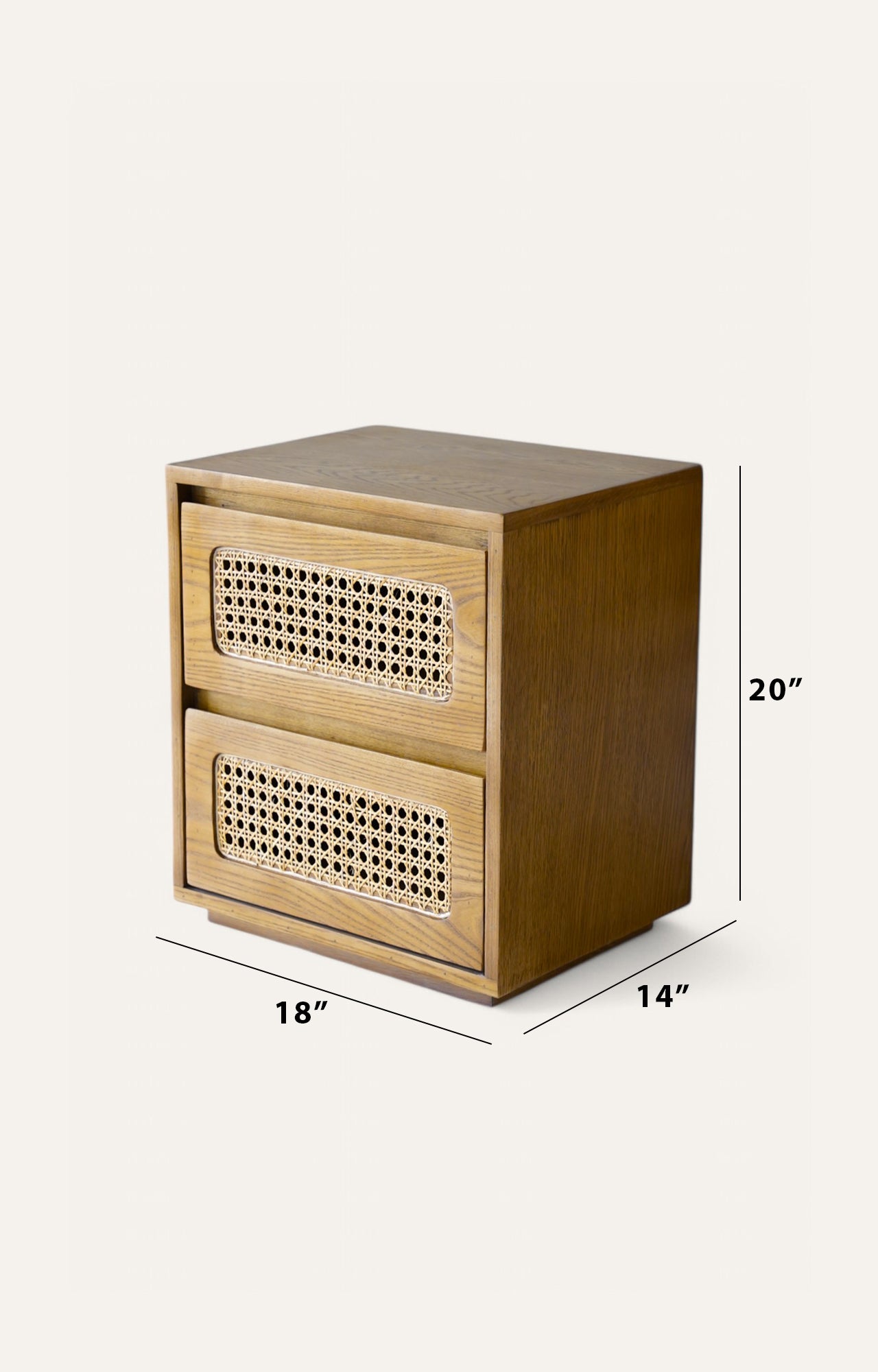 Rattan Night Stand