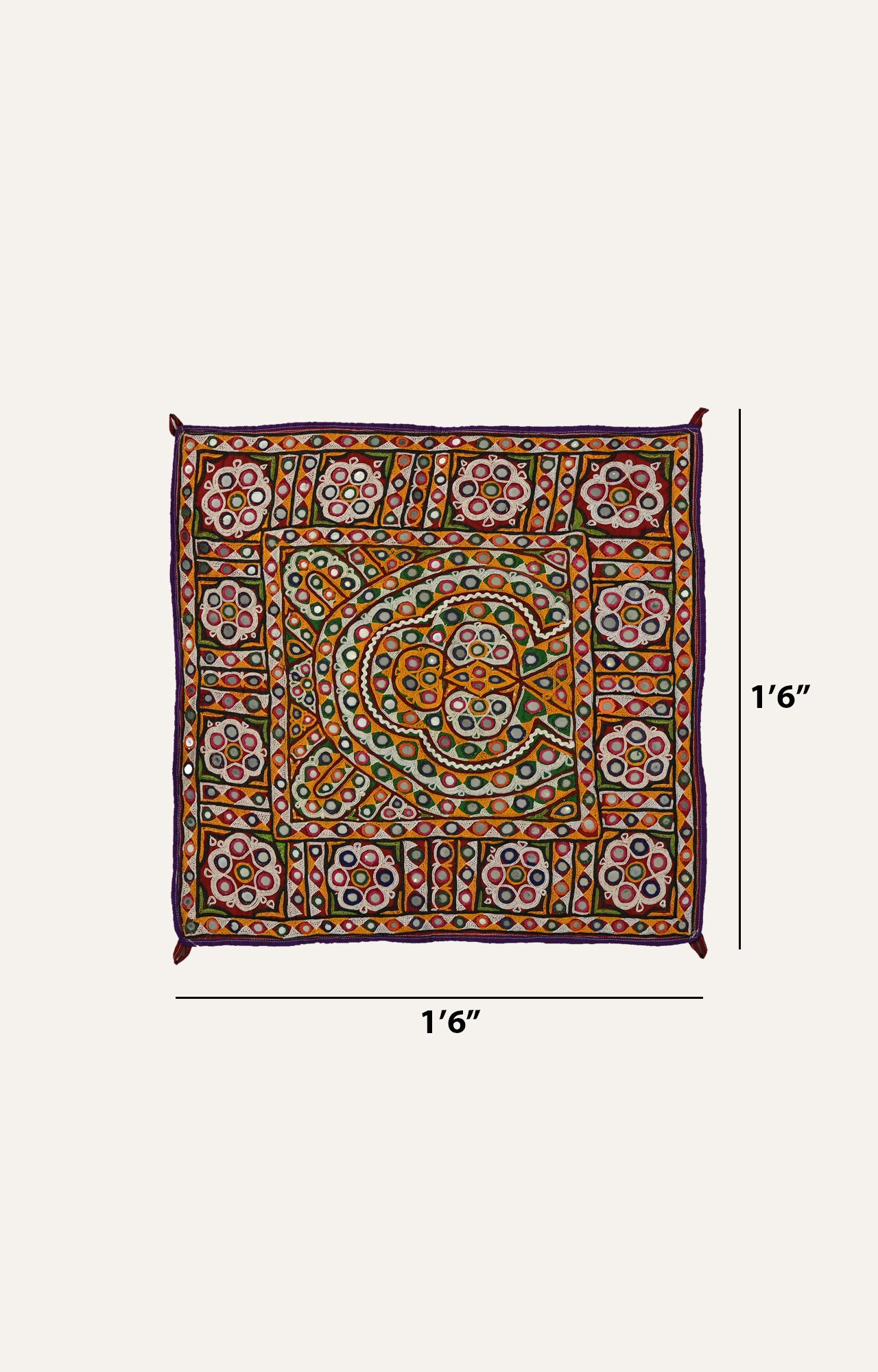 Kutch-inspired cotton tapestry for a touch of cultural elegance