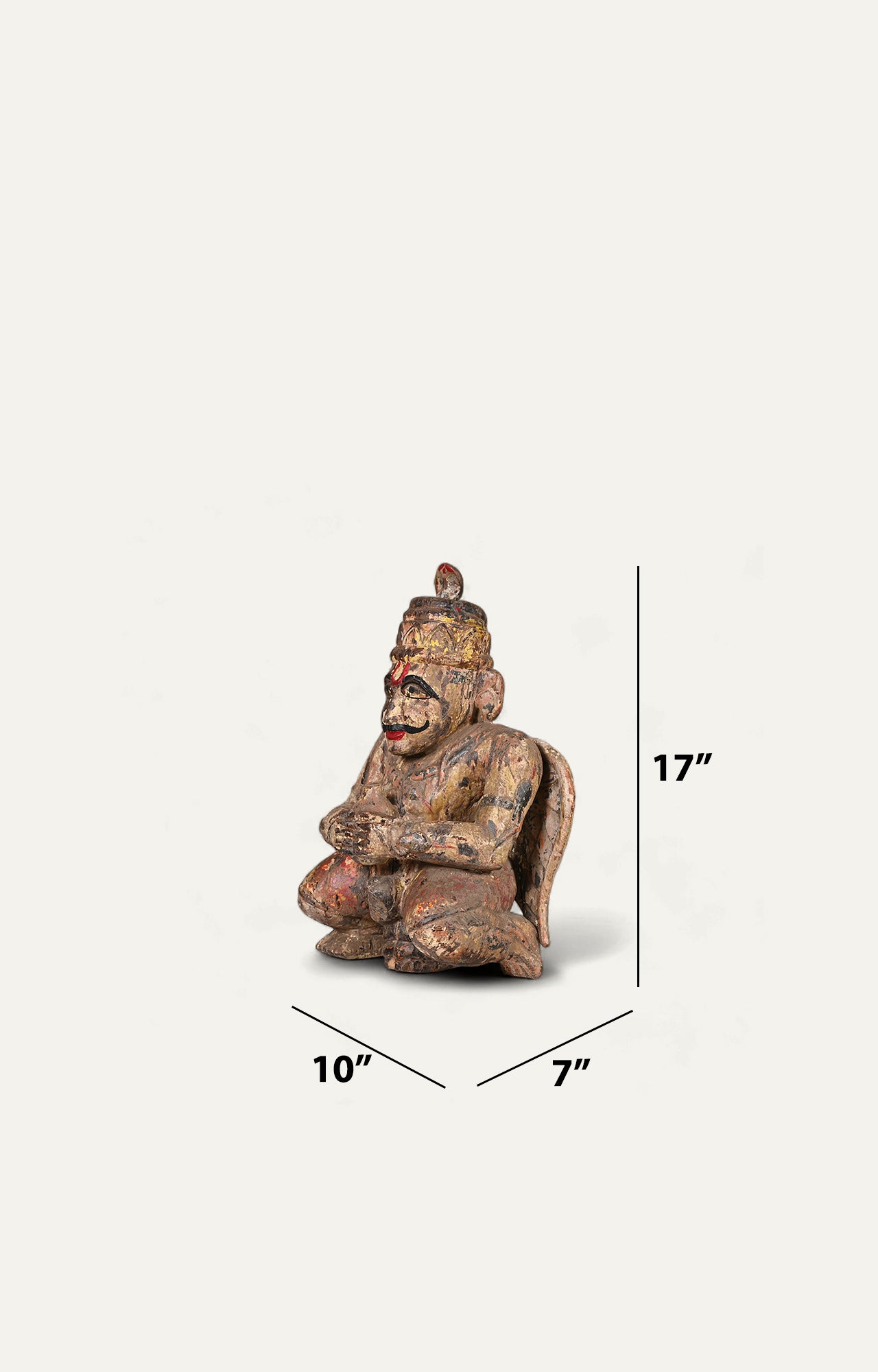 The Guard of the Swarglok Wooden Figurine