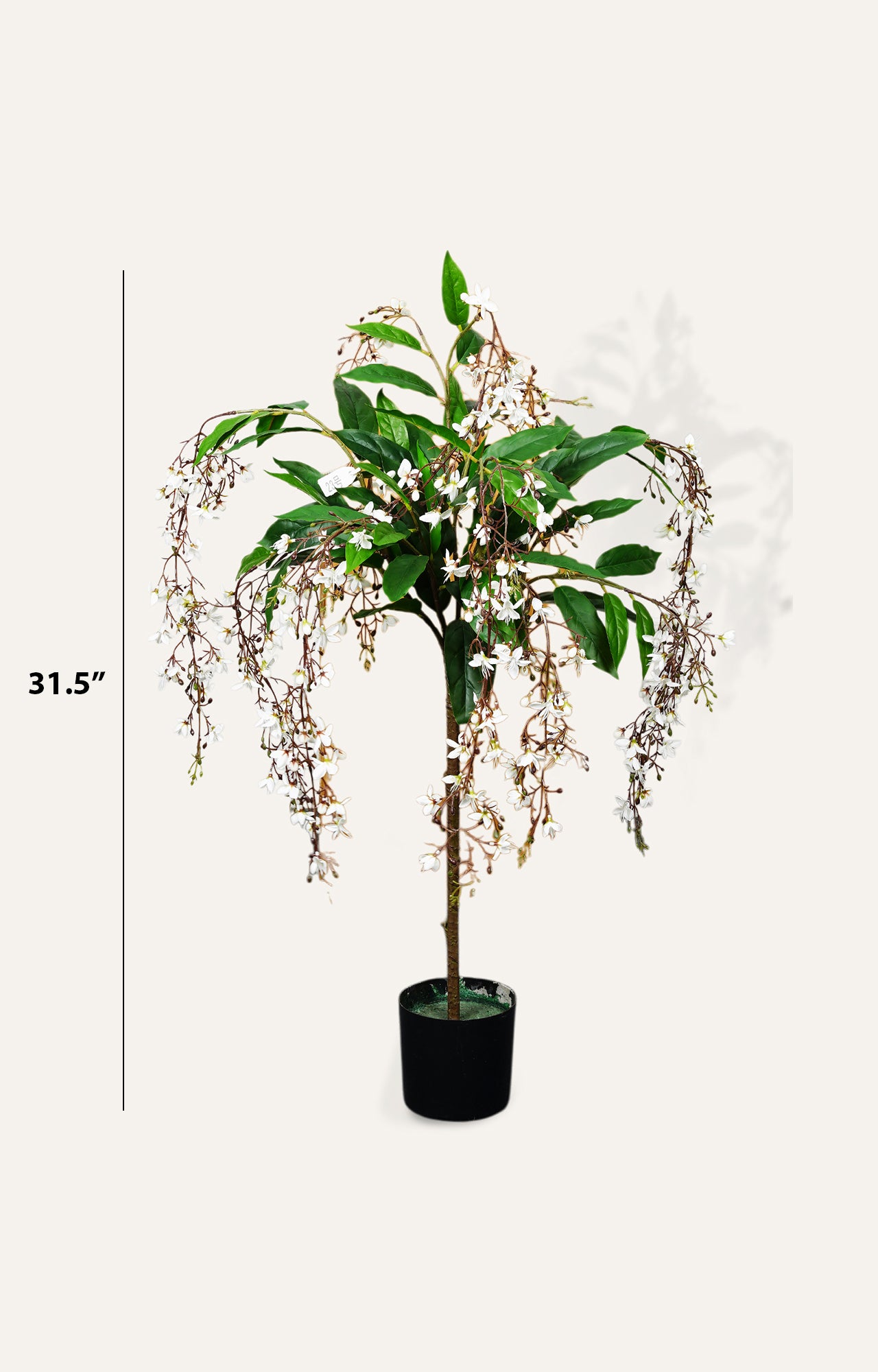 Artificial Jasmine Cascade Tree – 2.5 Feet