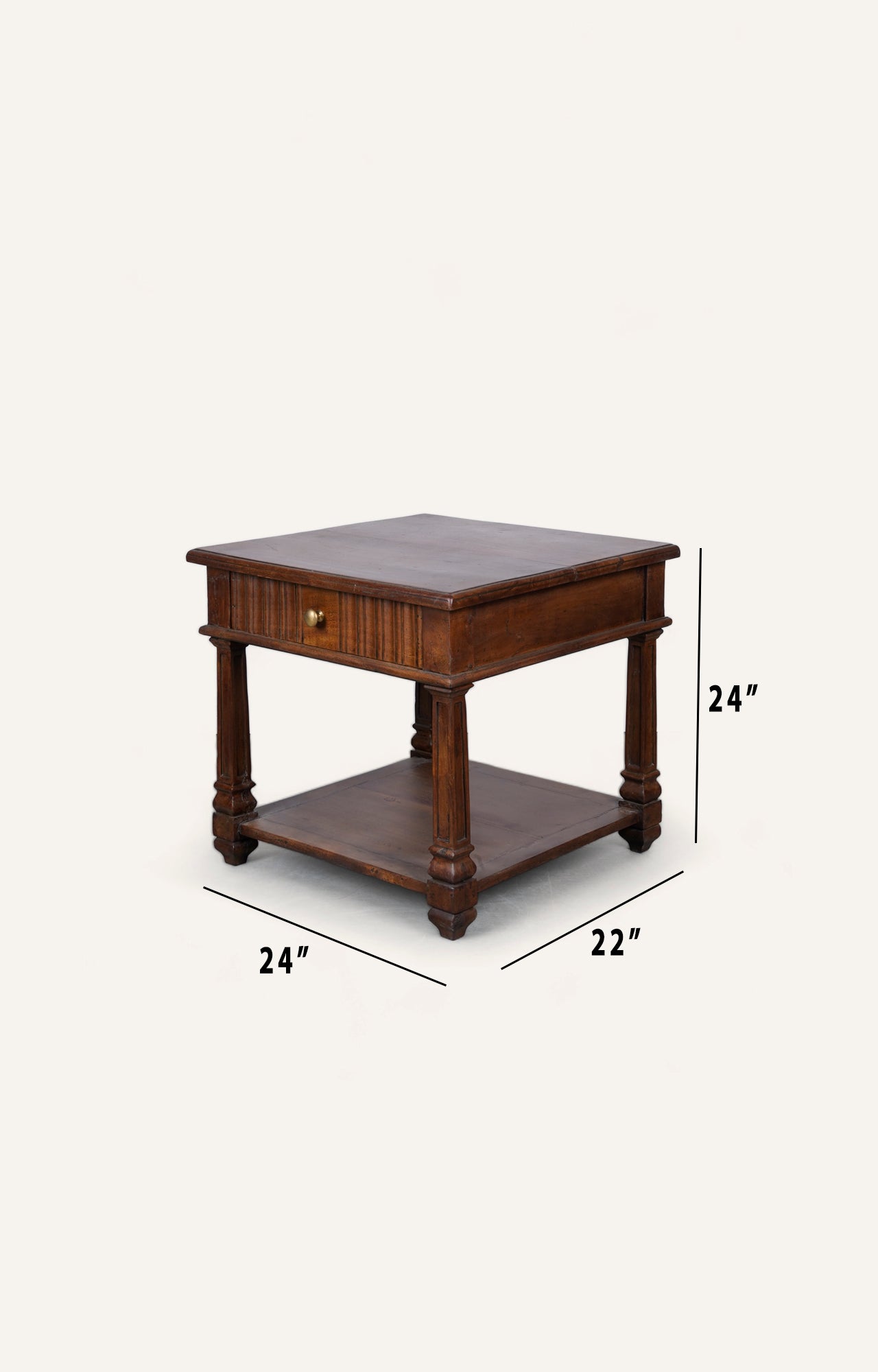 Louis Wooden Nightstand