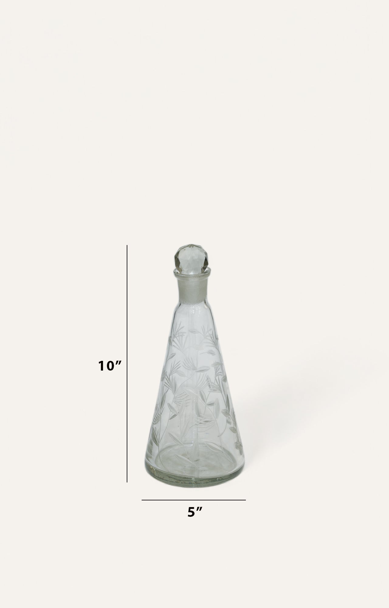 Elysium Carafe Transparent Glass Decanter