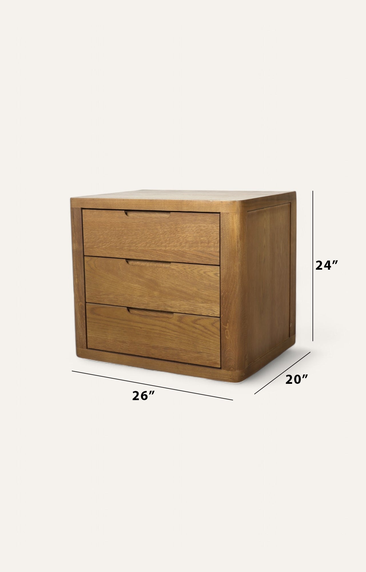 3-Drawer Night Stand