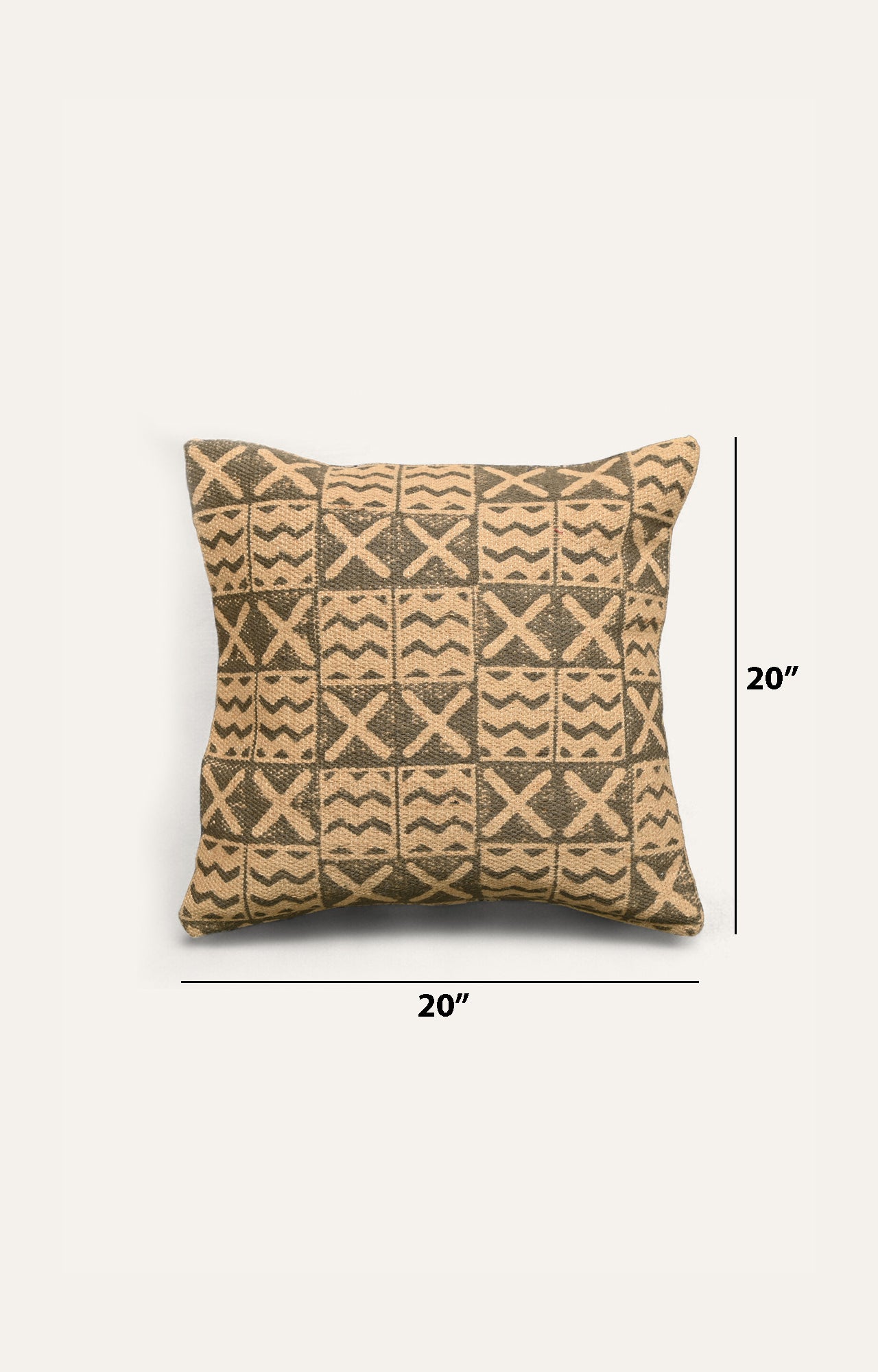 Wave and crossers cushion covers