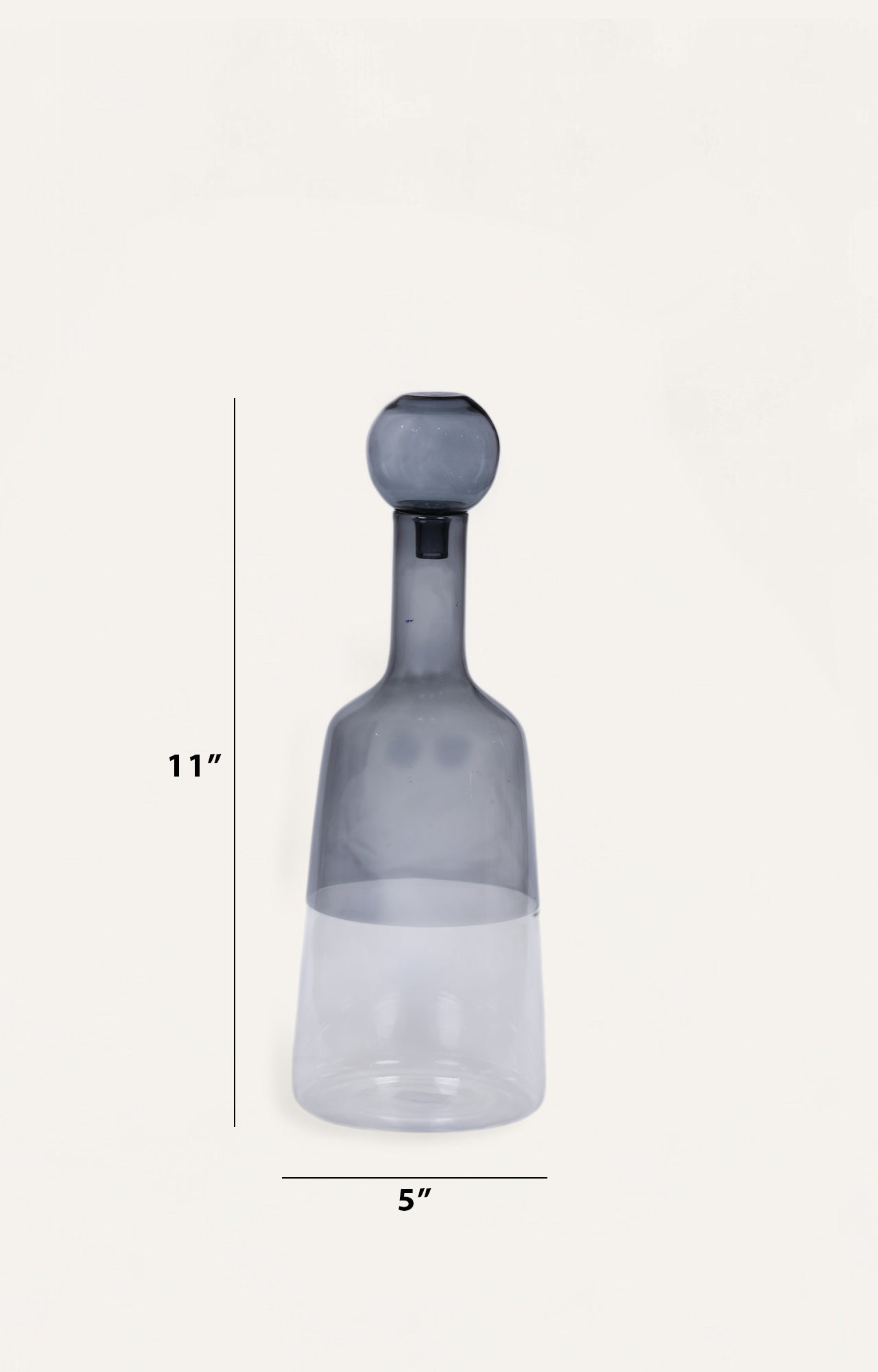 Romanesque Glass decanter