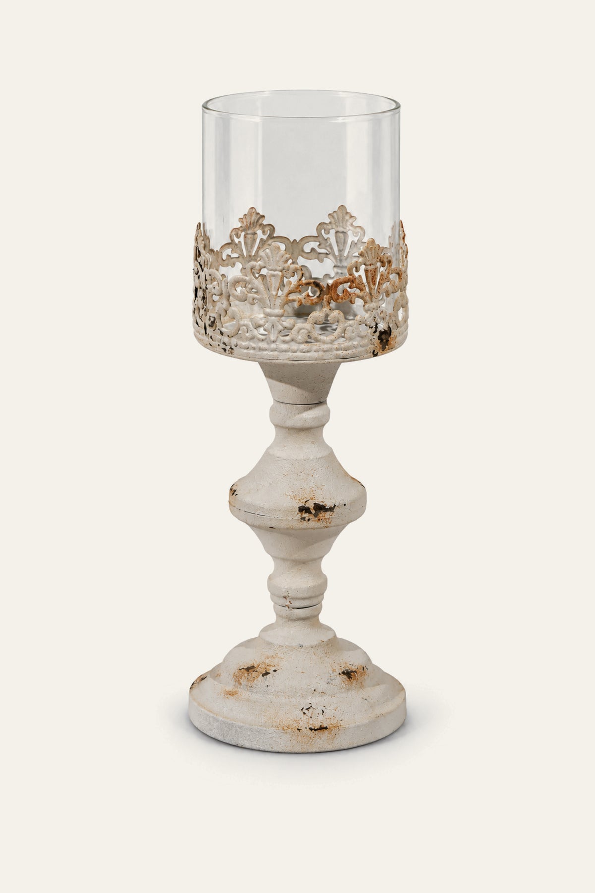 small pillar candle holder