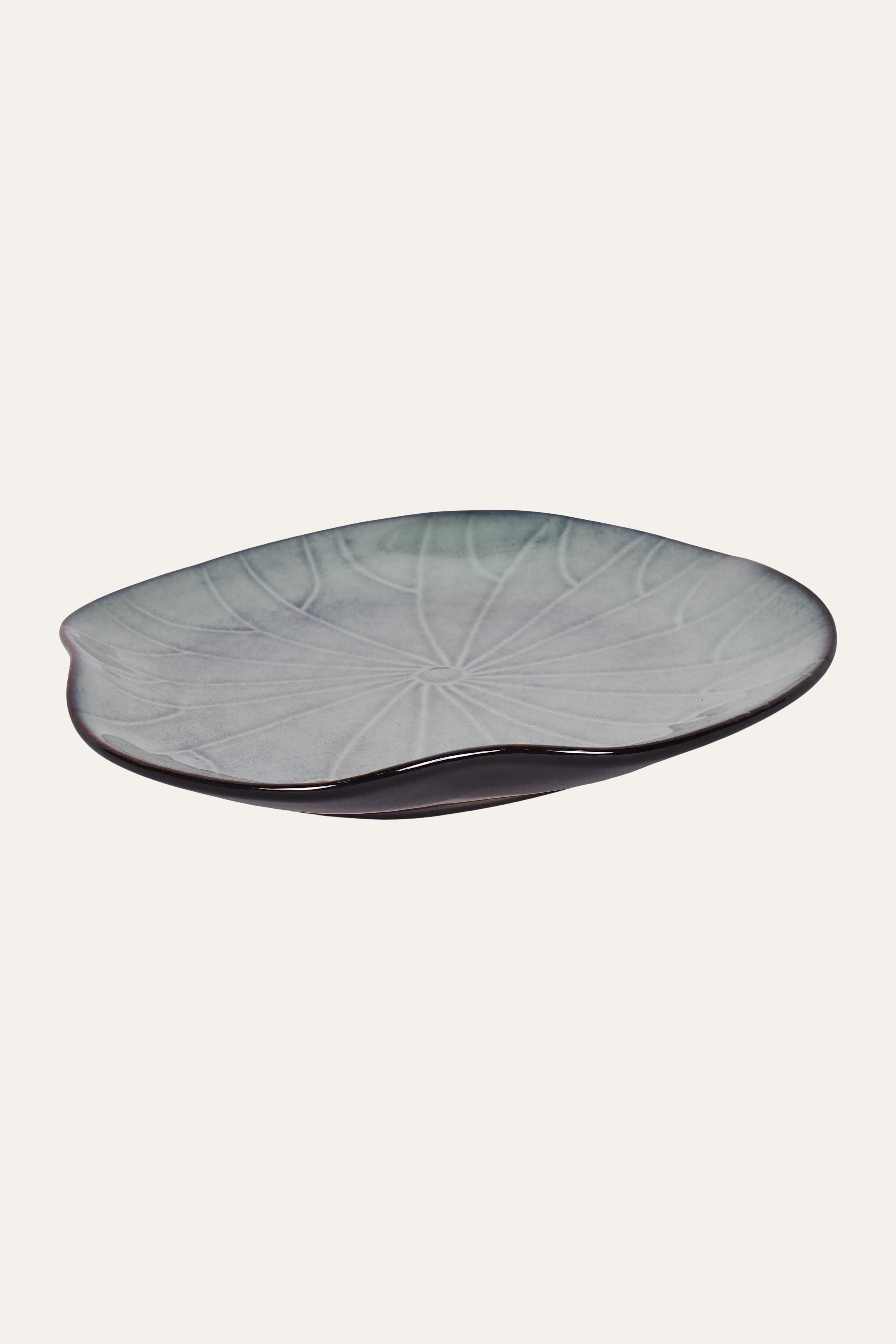 textured ceramic serving dish
