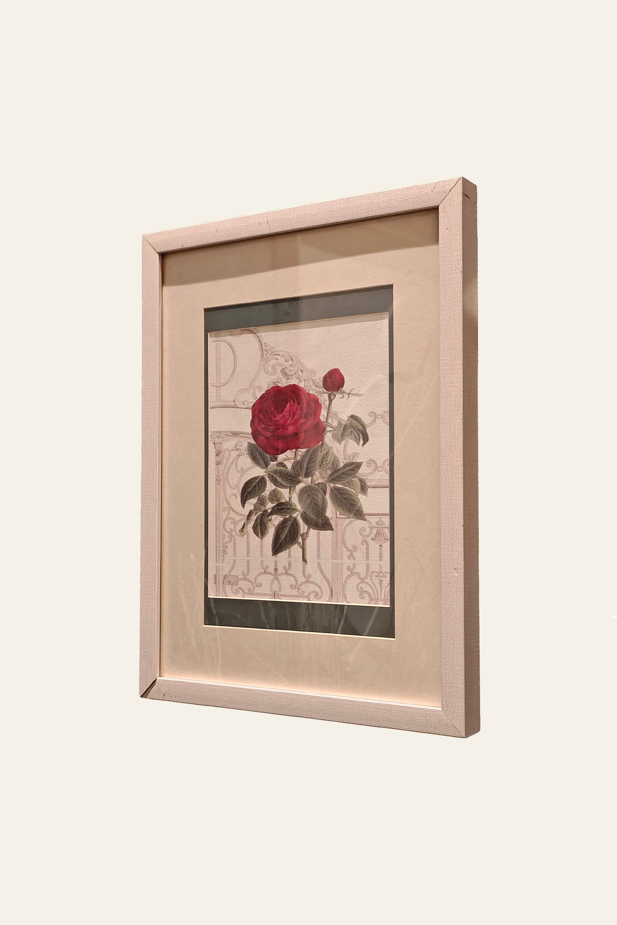 traditional miniature rose artwork
