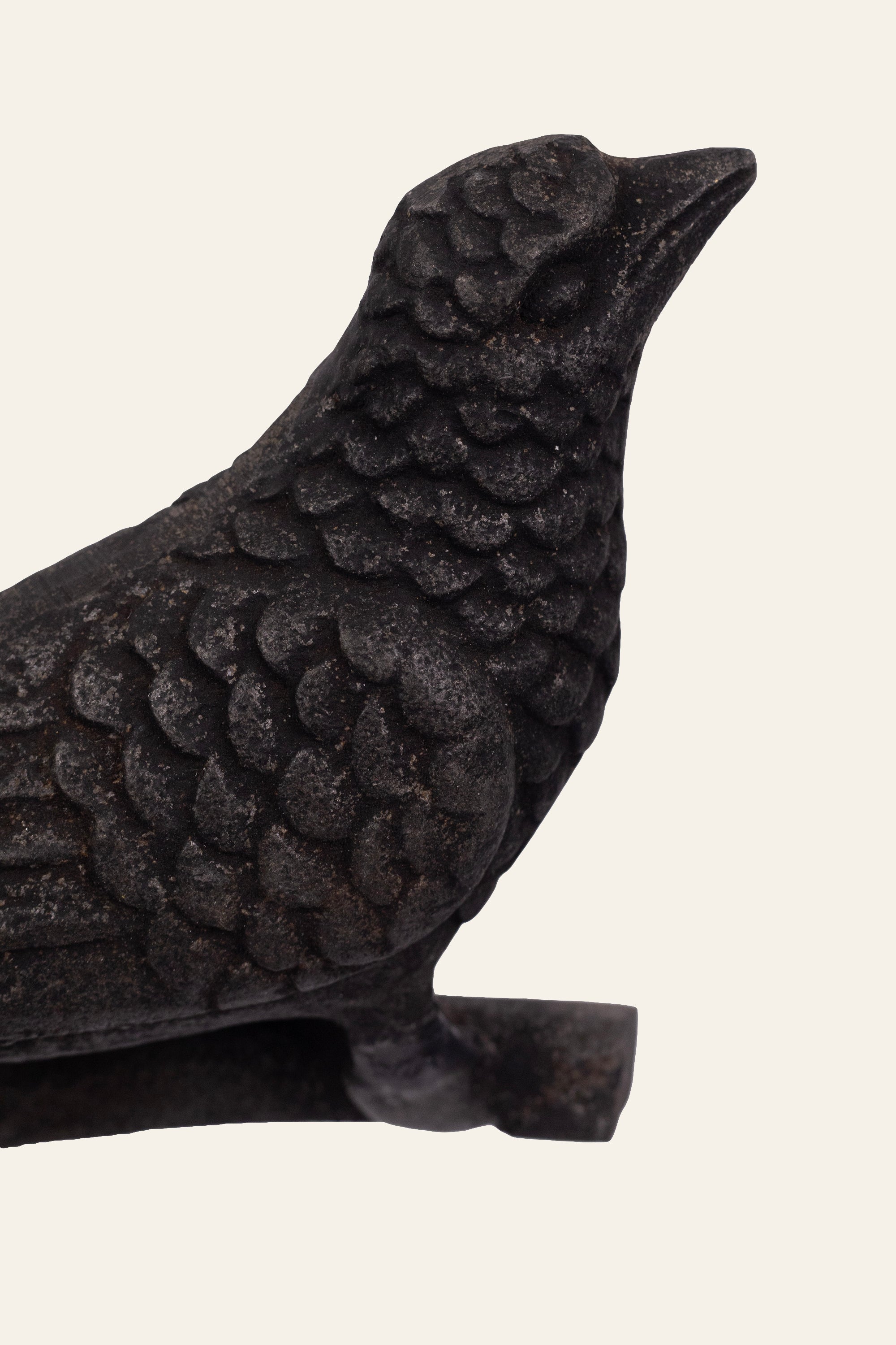 vintage metal bird figurine
