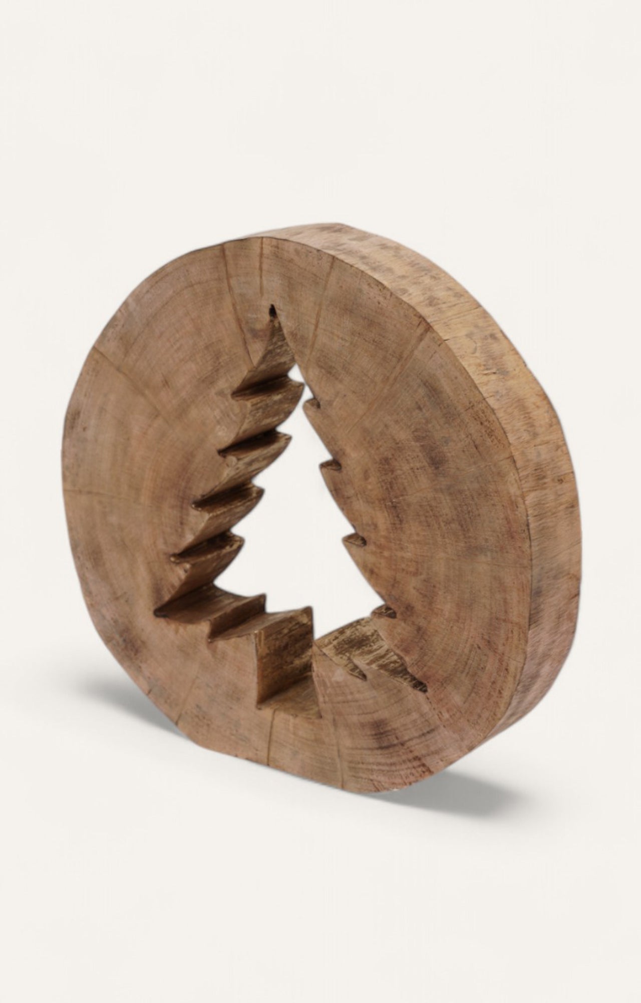 wooden Christmas tree decoration