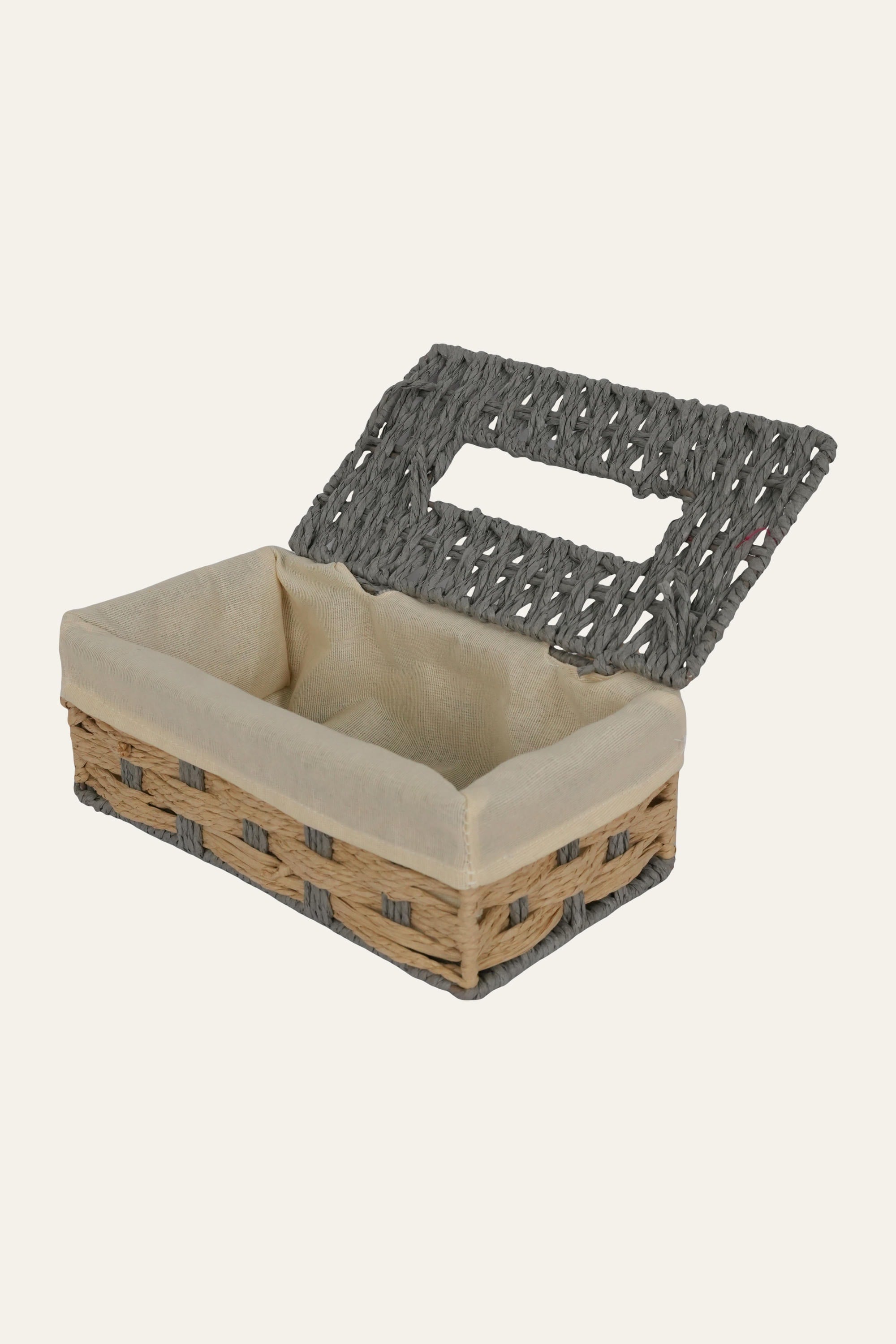 woven tissue box