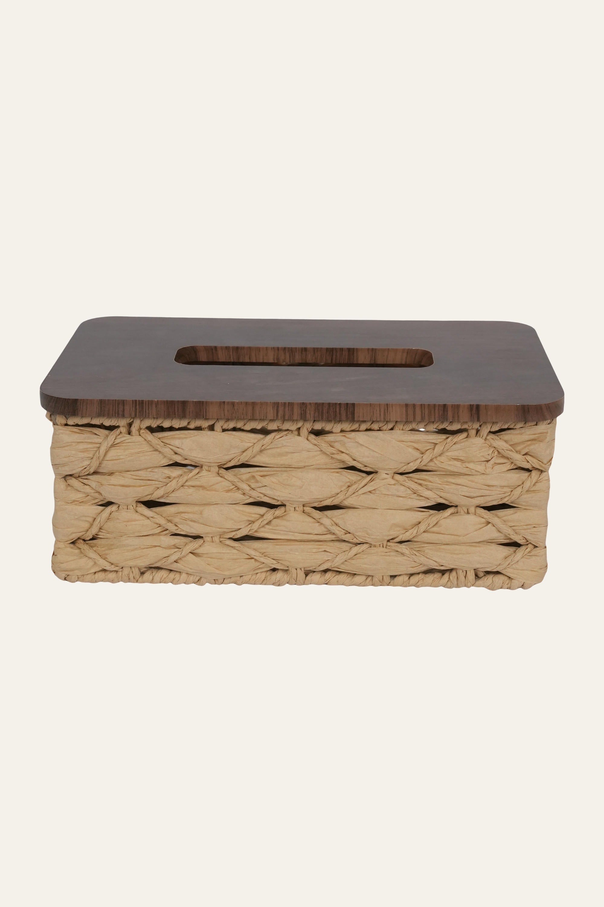 woven tissue box for living room